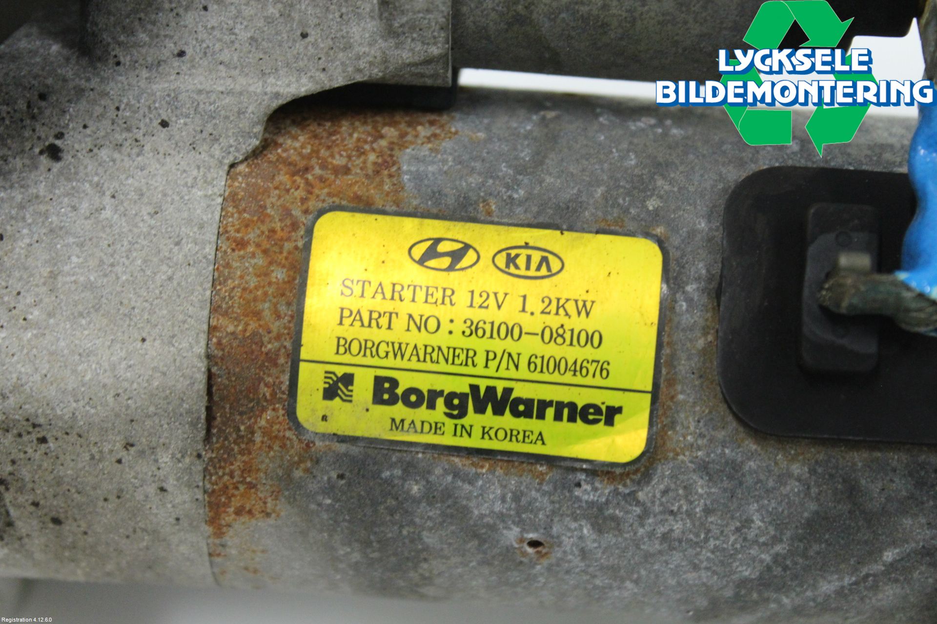 Kia RIO 17- Startmotor