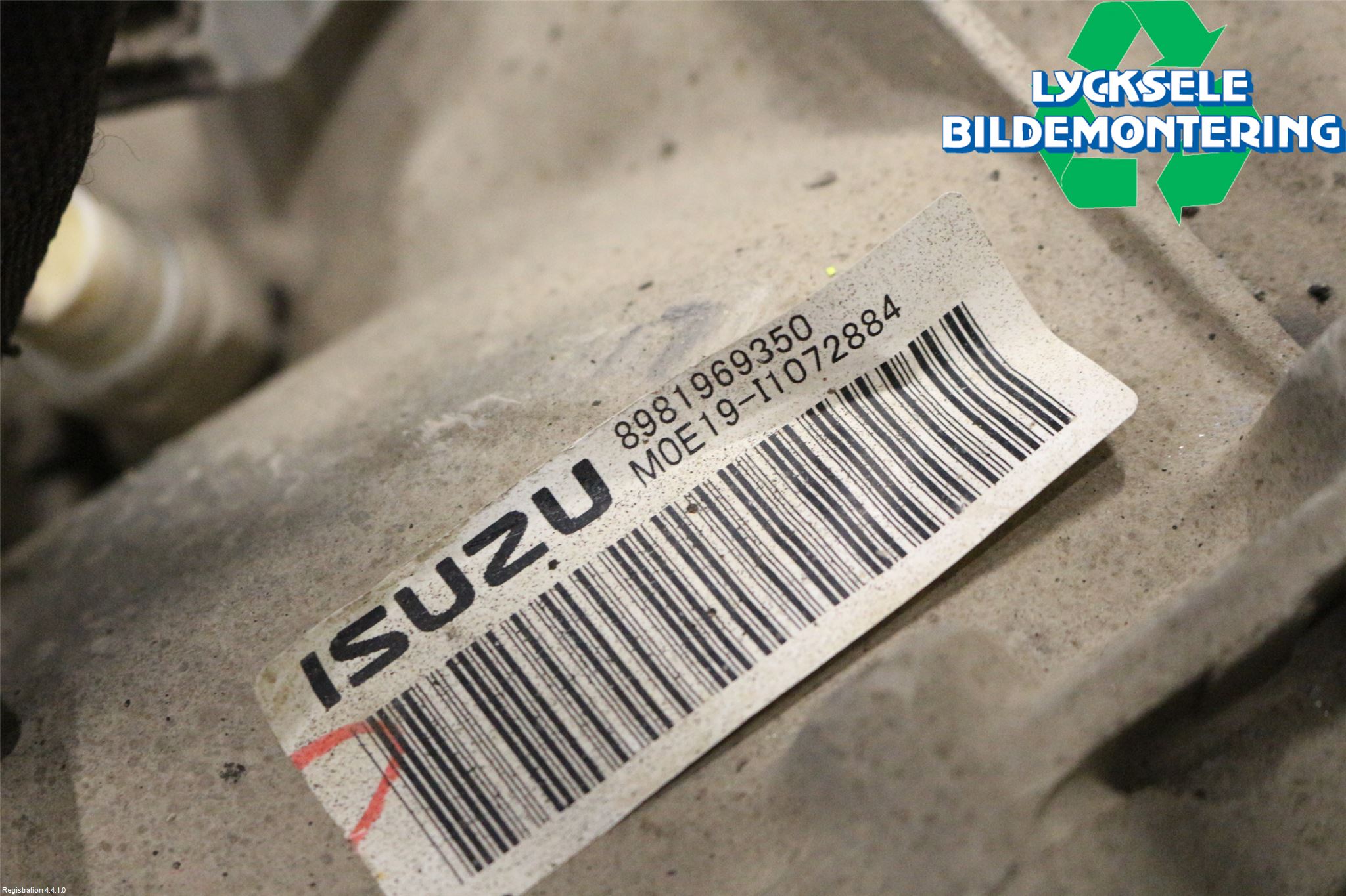 Isuzu D-MAX Växel Fördelningslåda