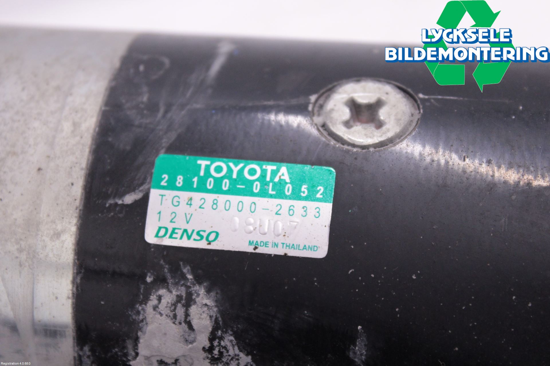 Toyota HILUX 16- Startmotor Diesel