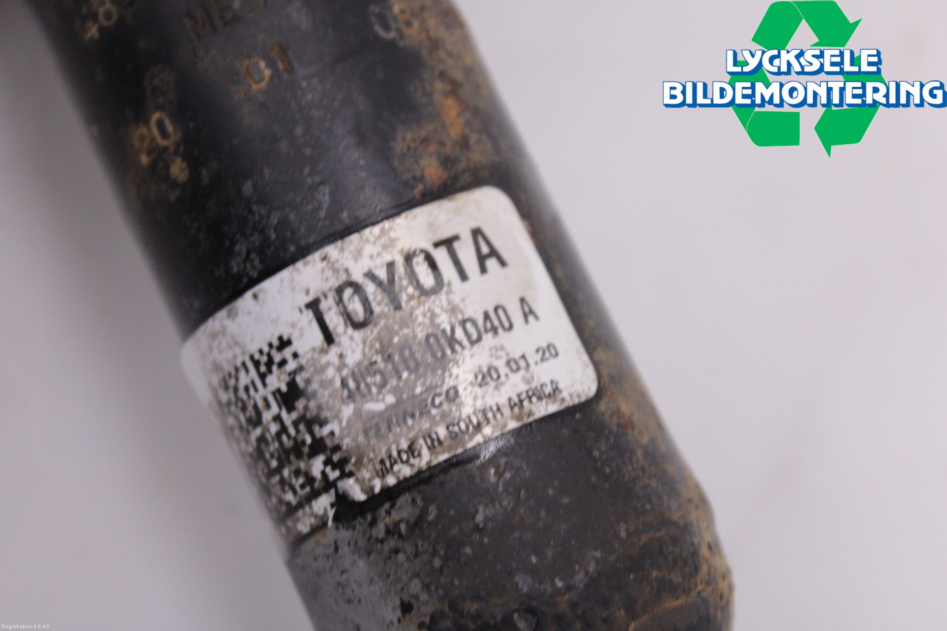 Toyota HILUX 16- Fjäderben Fram Höger