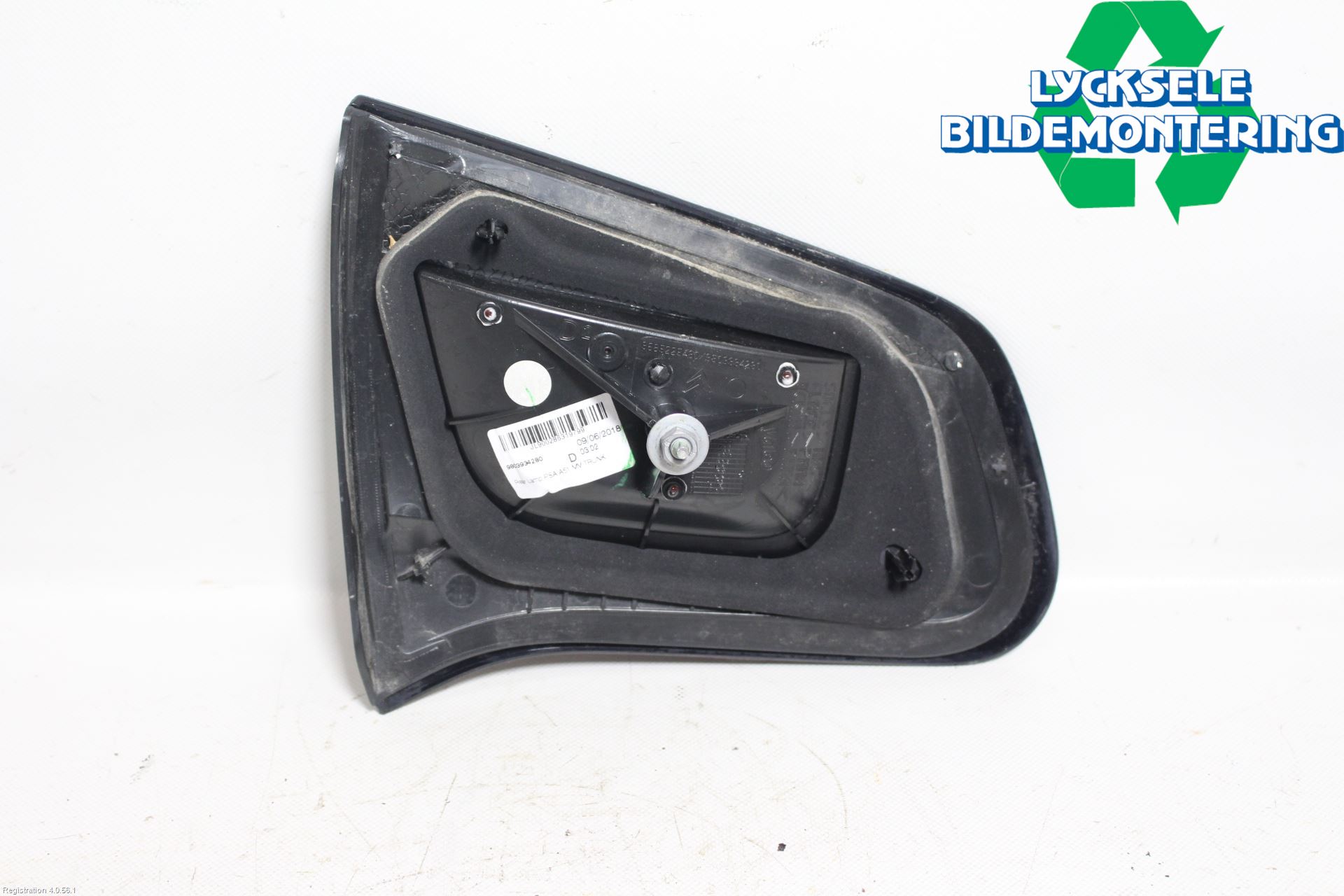 Citroen C3 10-17 Bakljus Lucka Hö