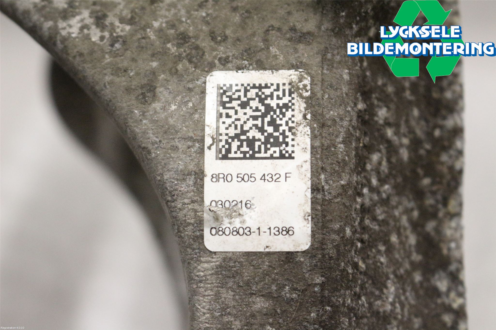 Audi A6/S6 4G 11-18 Hjullagerhus Bak Hö