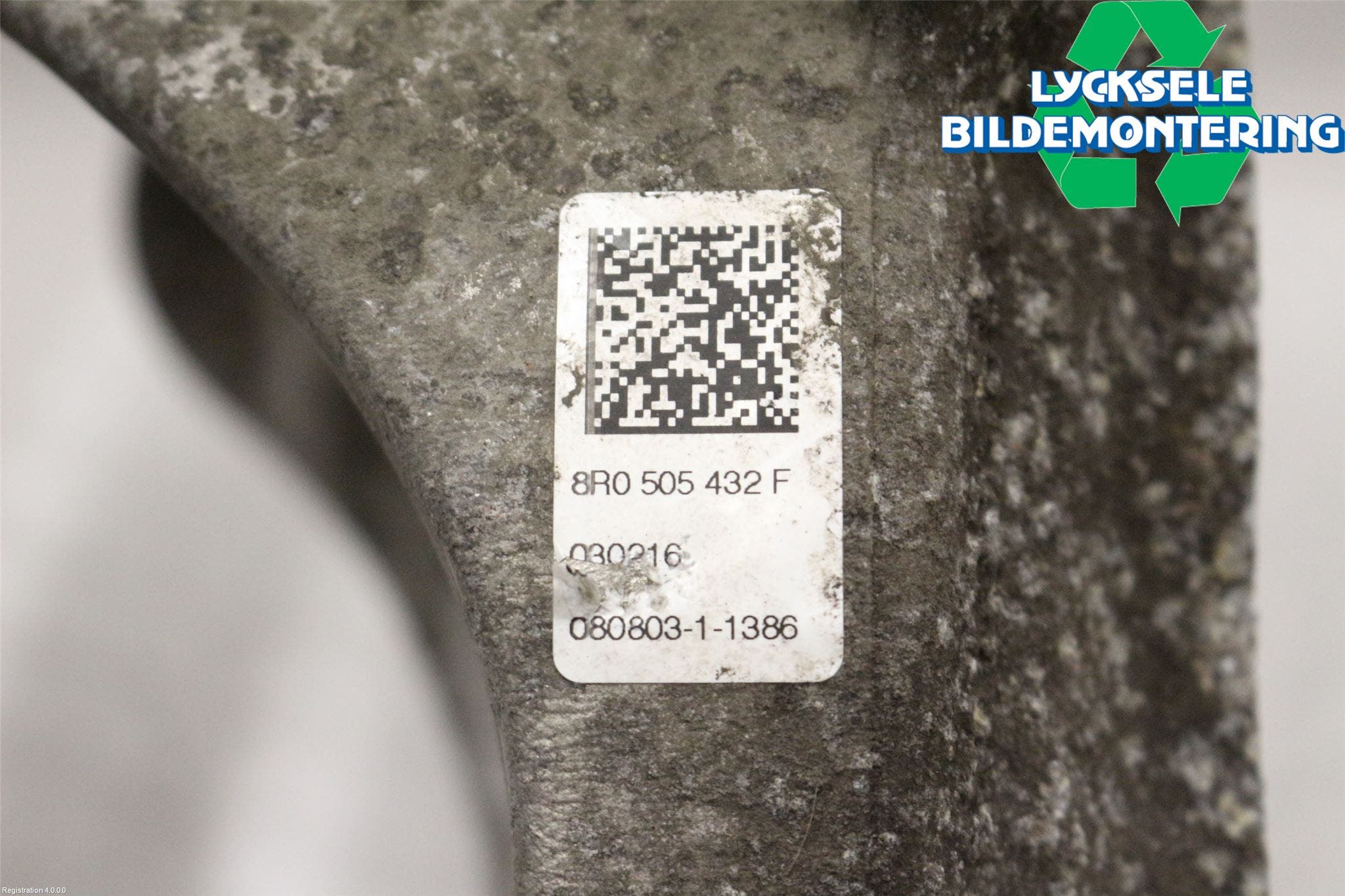 Audi A6/S6 4G 11-18 Hjullagerhus Bak Hö