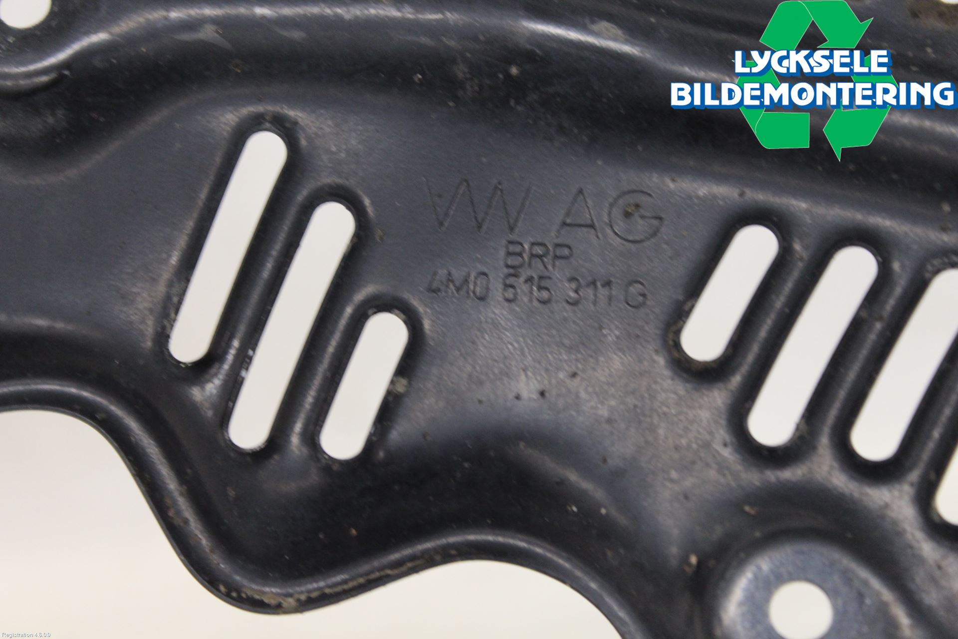 Audi E-TRON, S GE 19- Bromssköld Fram