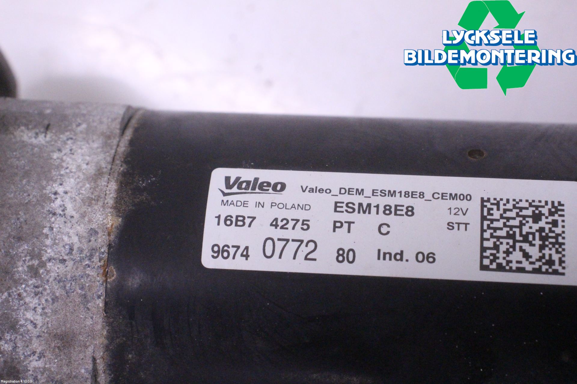 Peugeot PARTNER 16-18 Startmotor Diesel