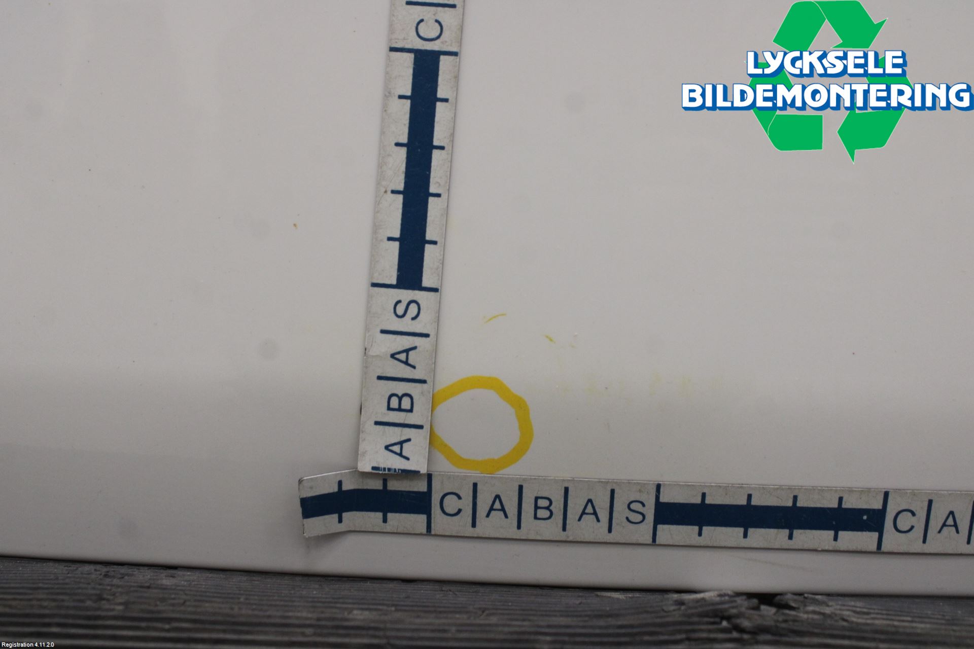 Volkswagen VW CADDY 16-20 Dörr Bak Van-Skåp Höger