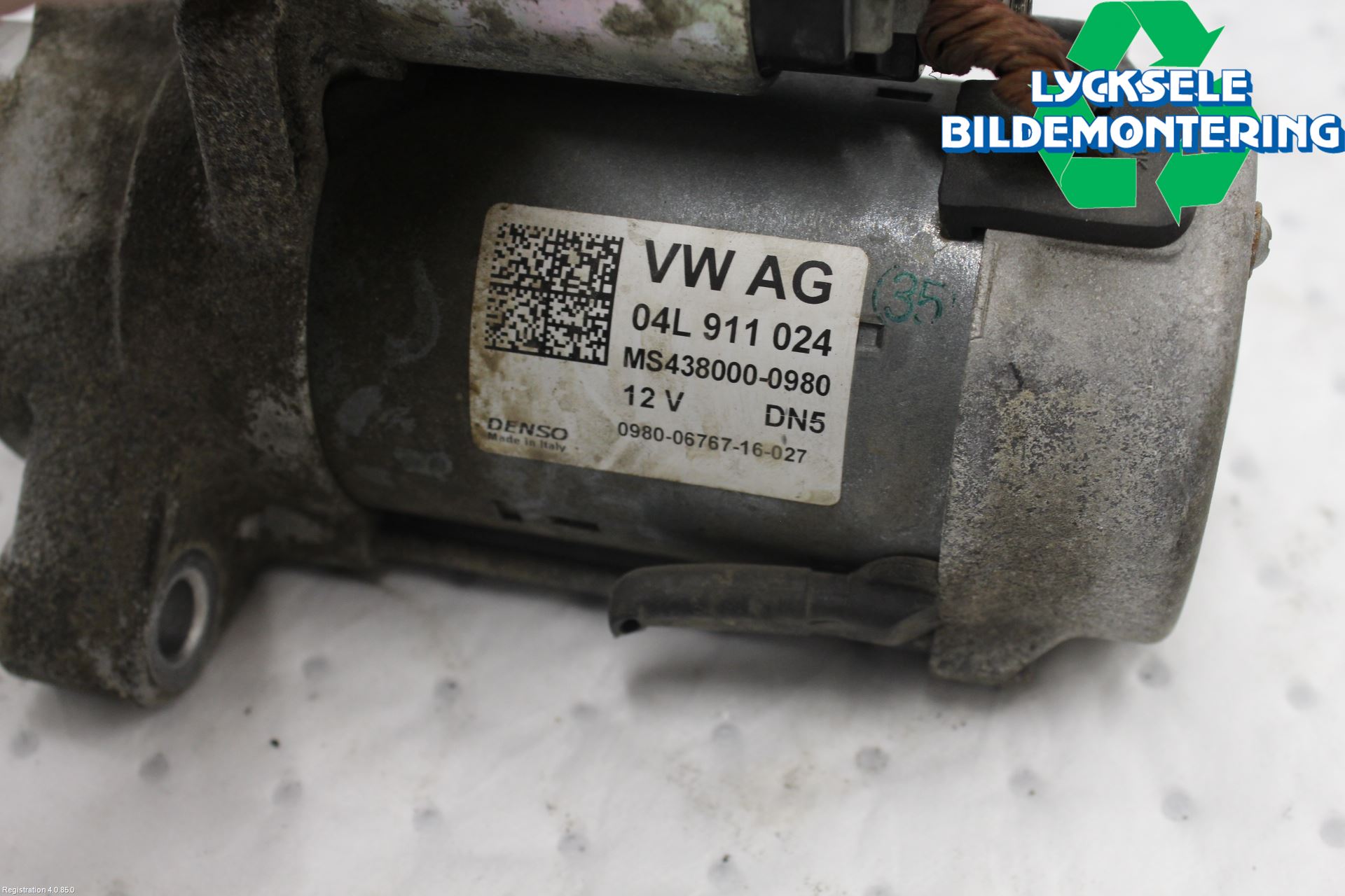 Audi A6/S6 4G 11-18 Startmotor Diesel
