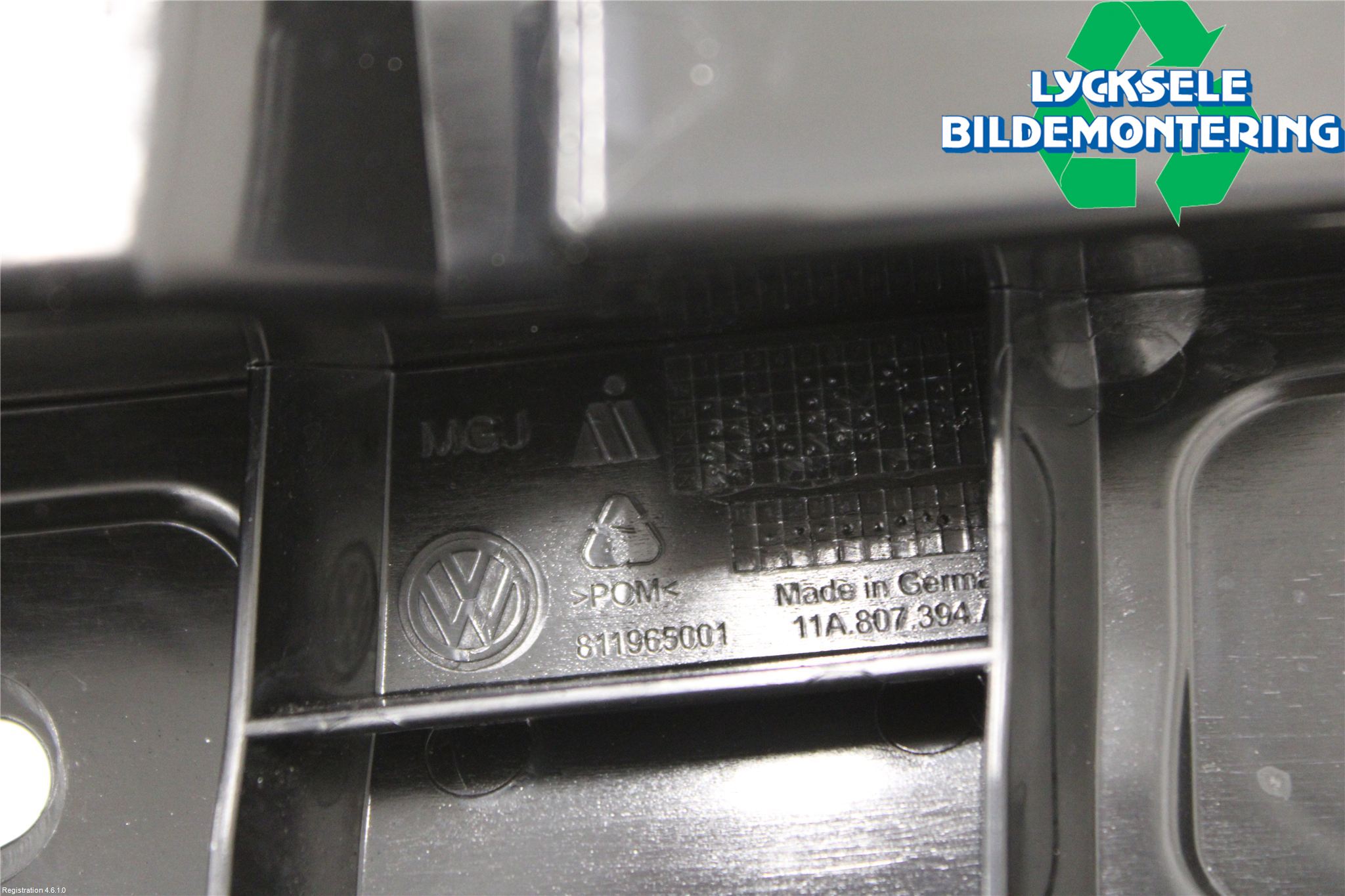 Volkswagen VW ID.4 21- Stötfångarfäste Bak Hö