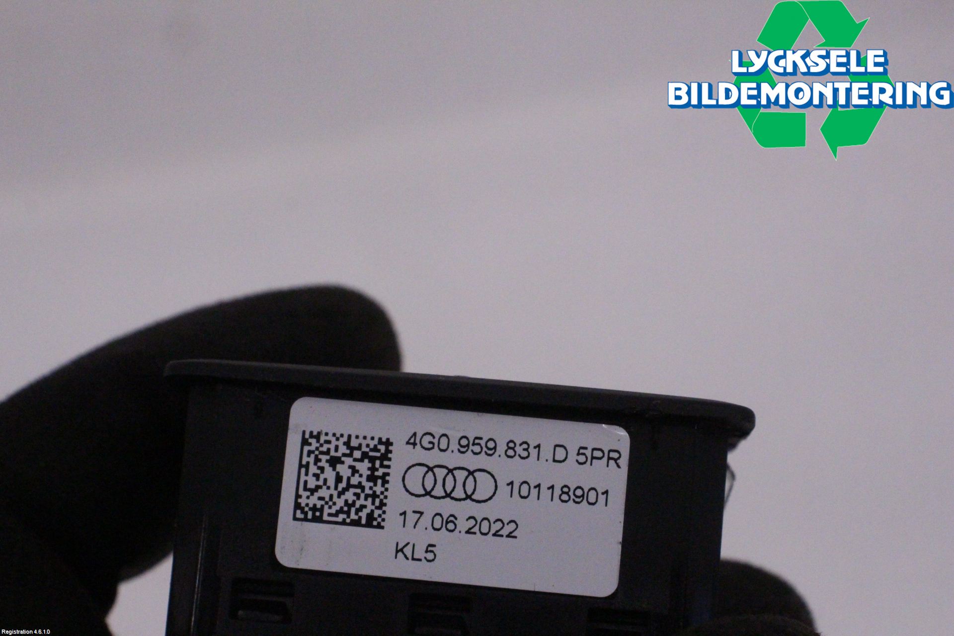 Audi Q5/SQ5 17- Strömställare Baklucka