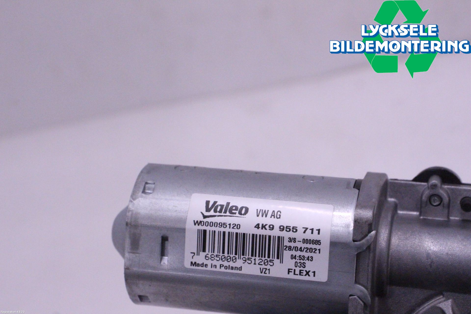 Audi A6 F2/C8 19- Torkarmotor Baklucka