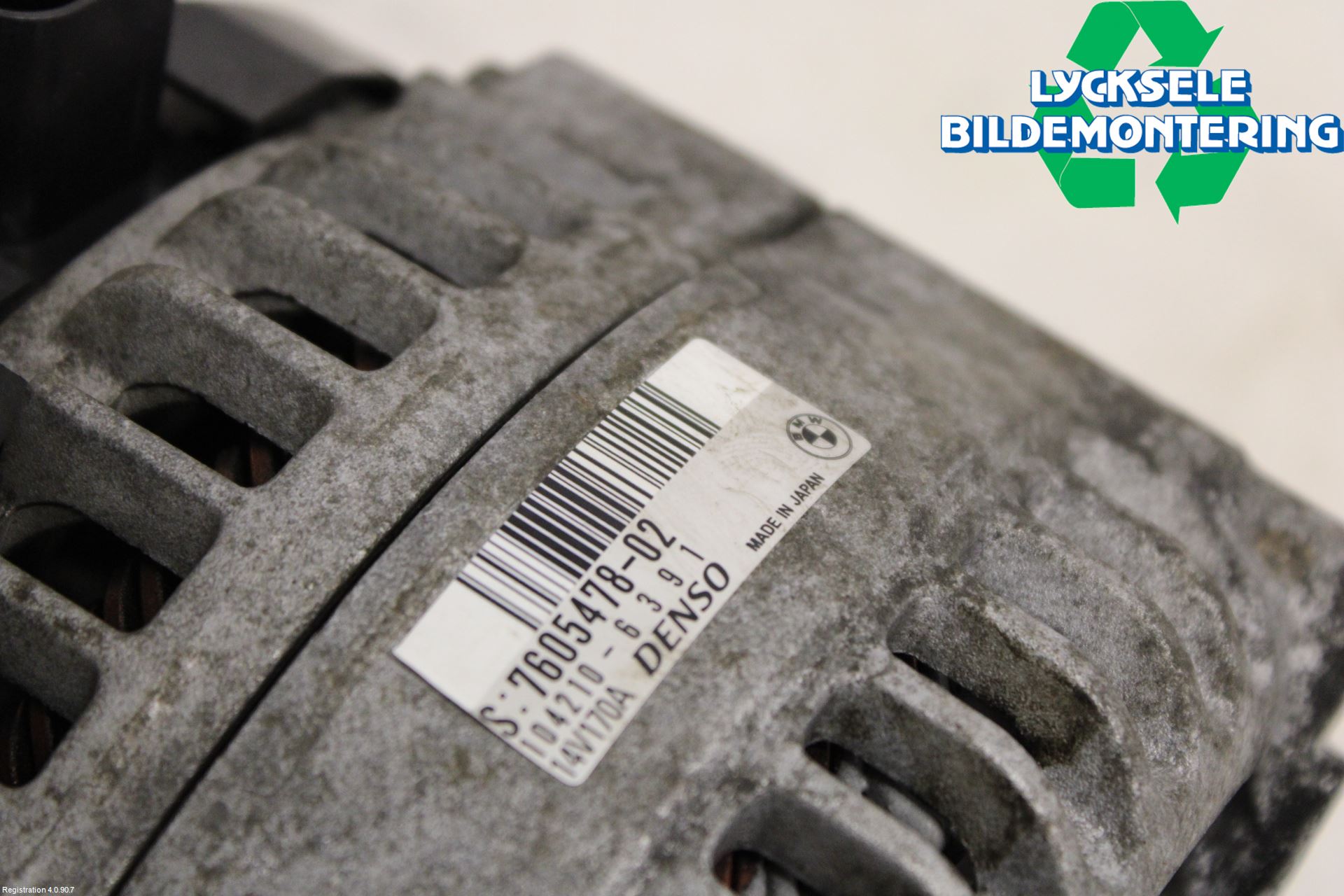 BMW X3 F25 10-17 Generator