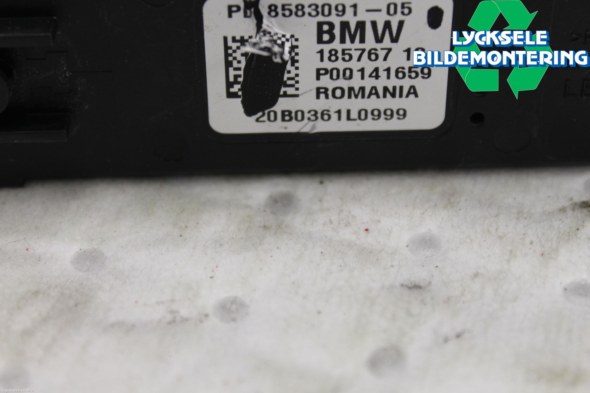 BMW 3 G20/G21/G80/G81 19- Styrenhet Avgasrening