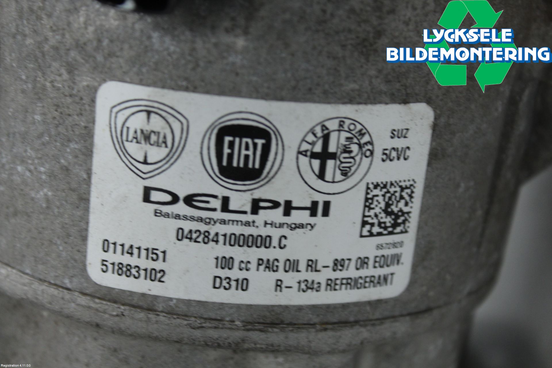 Fiat 500L 13-19 Ac Kompressor