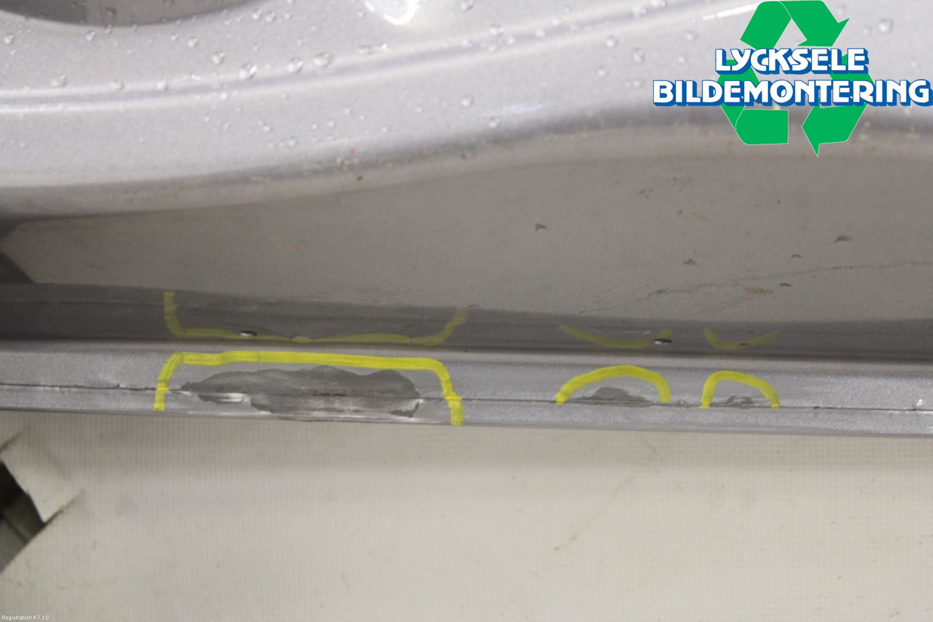 Peugeot 2008 13-20 Dörr Bak Höger