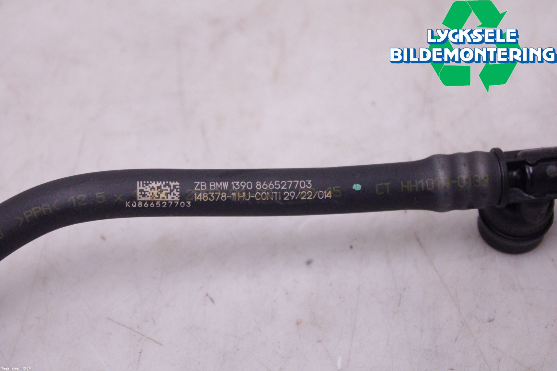 BMW 5 G30/G31/F90 17-23 Vevhusventilation Slang-Rör