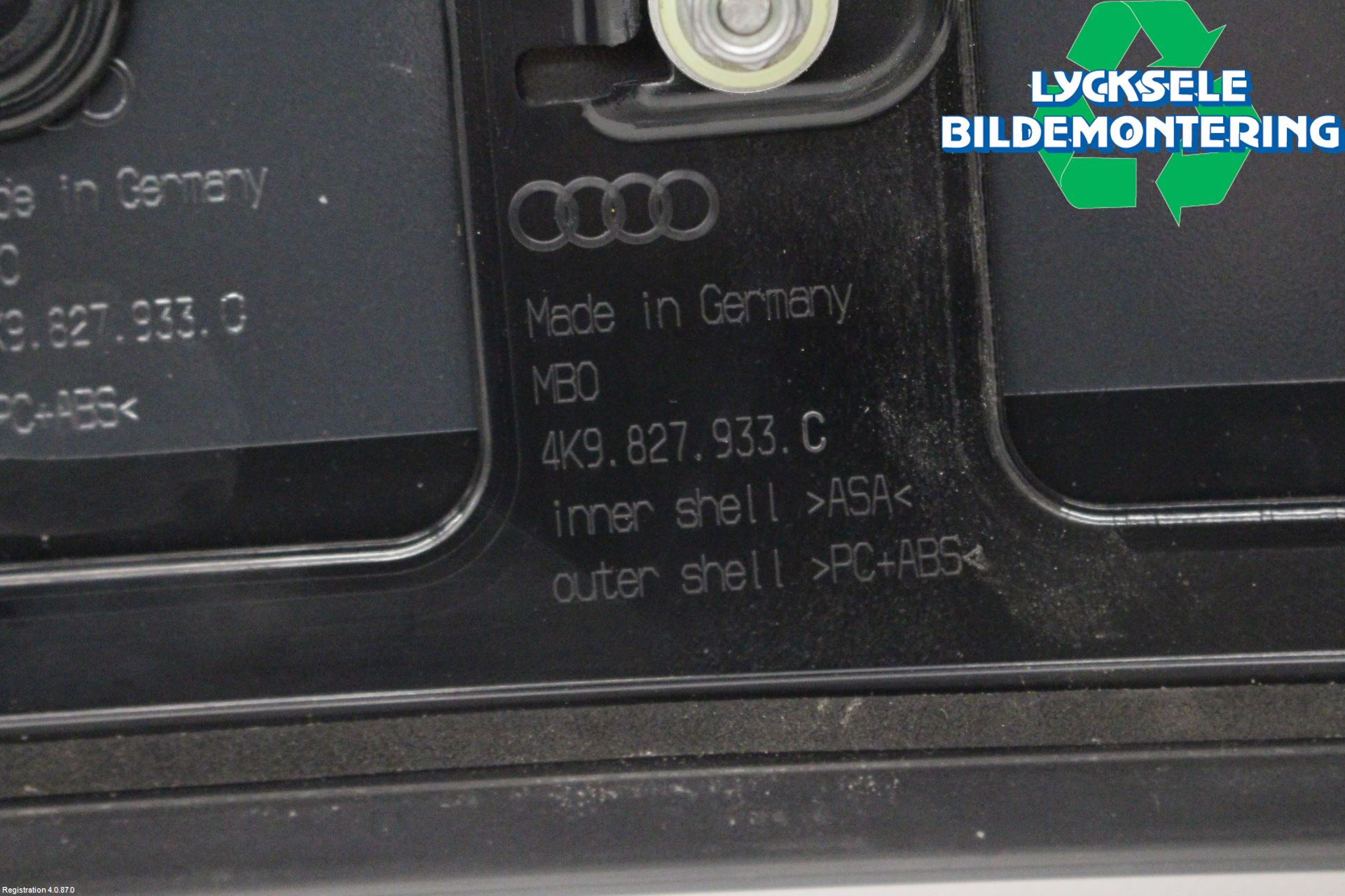 Audi A6 F2/C8 19- Spoiler Baklucka