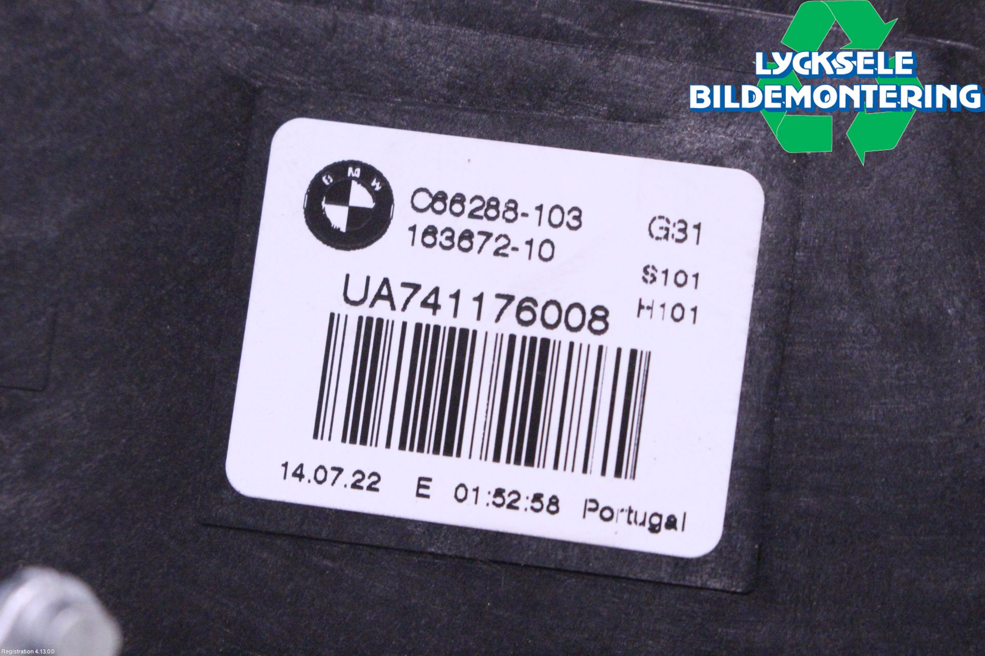 BMW 5 G30/G31/F90 17-23 Centrallåsmot Baklucka