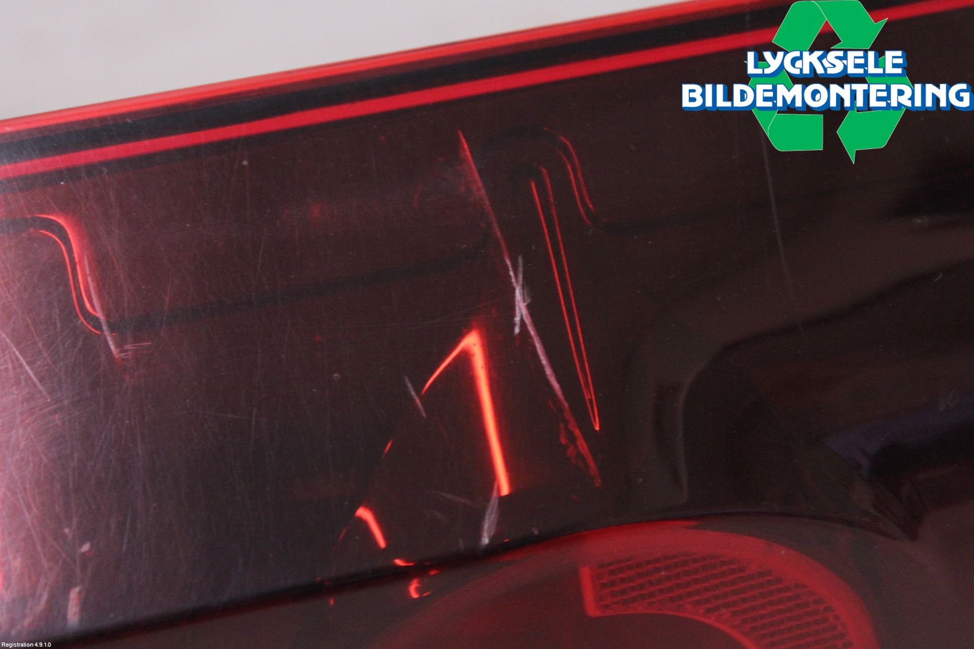 Citroen BERLINGO 08-18 Bakljus Vänster