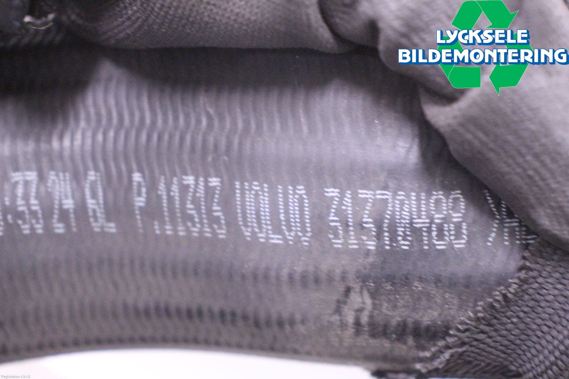 Volvo XC60 14-17 Laddluft-Intercoolerrör