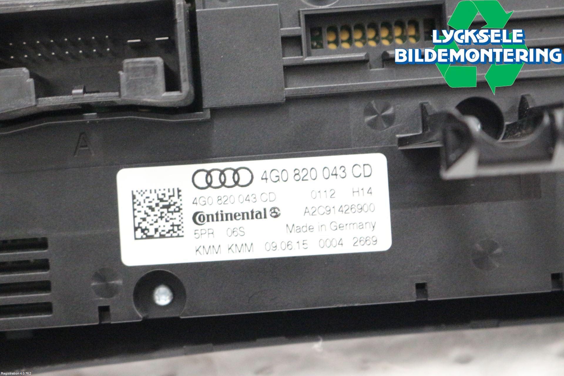 Audi A6/S6 4G 11-18 Ac Styrenhet Ac Manöveren
