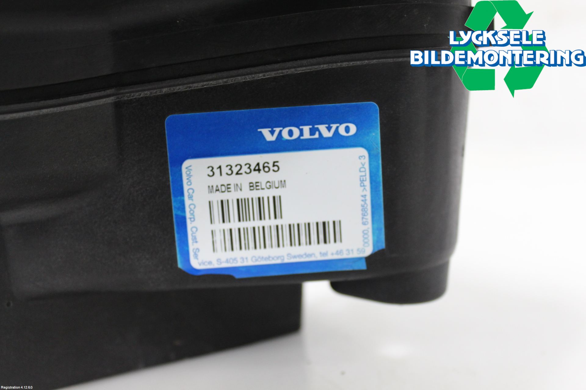 Volvo V40 12-19 Deflektor Plåt-Plast Kylning