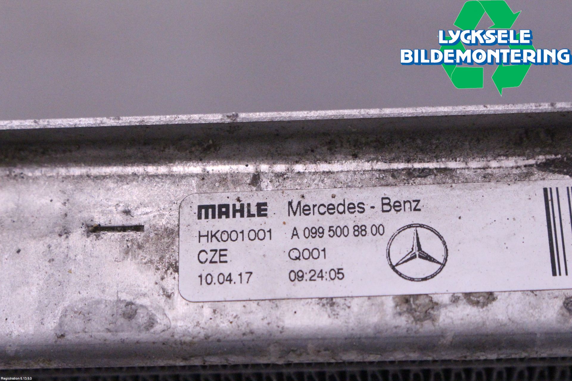 Mercedes-Benz MB E-KLASS (W213) 16-23 Kylare Aut