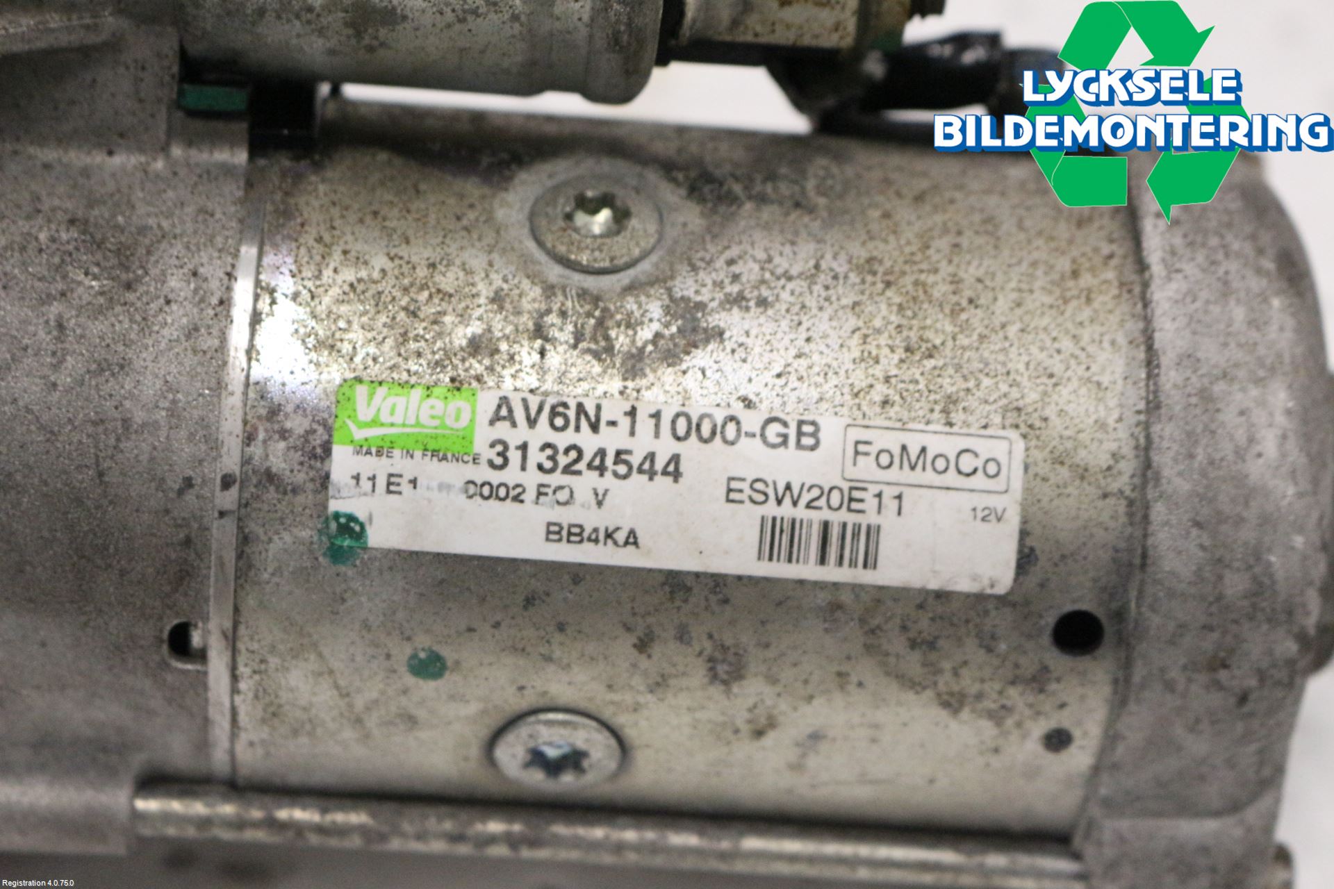 Ford MONDEO 07-15 Startmotor Diesel