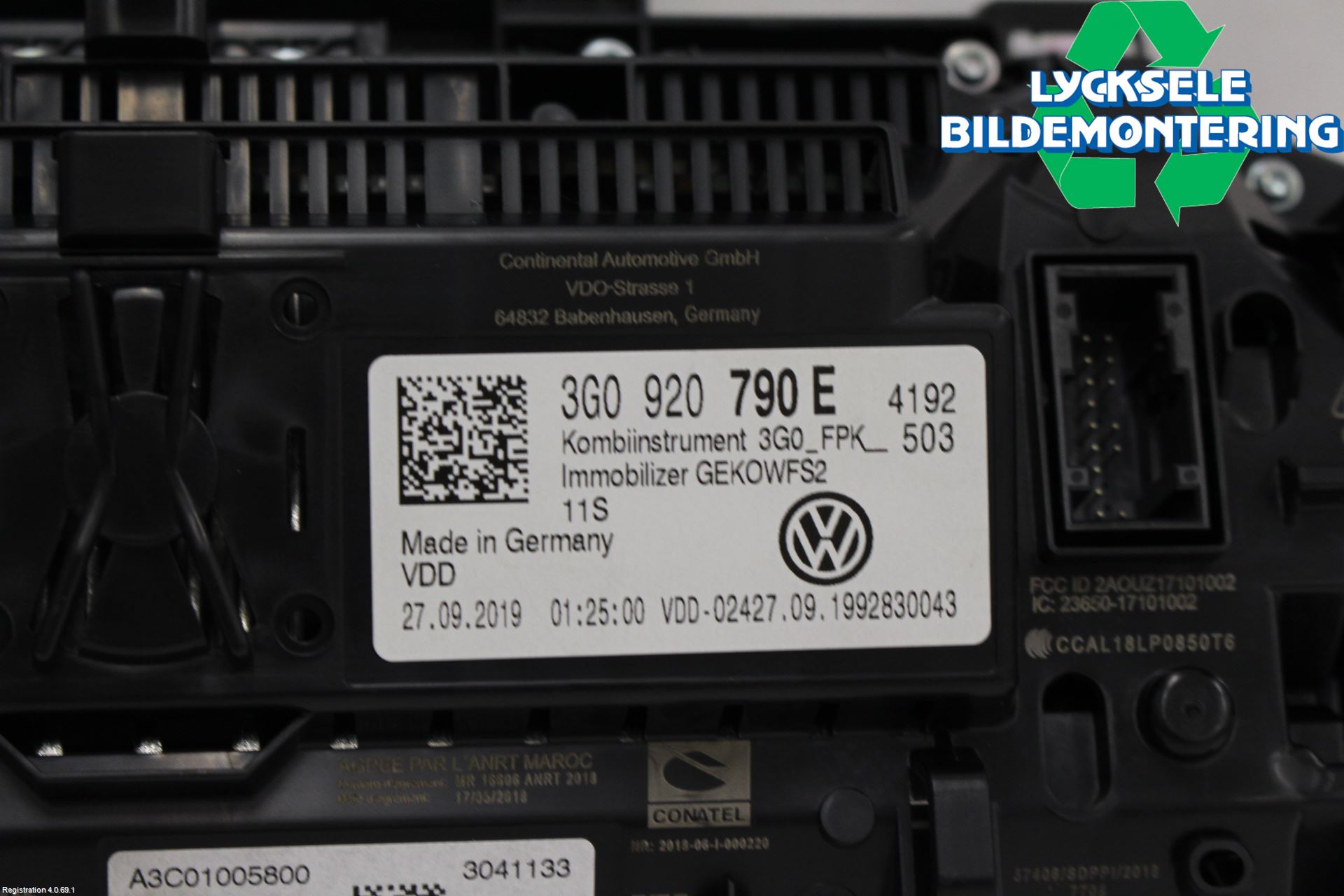 Volkswagen VW TIGUAN 16-24 Instrument Komb