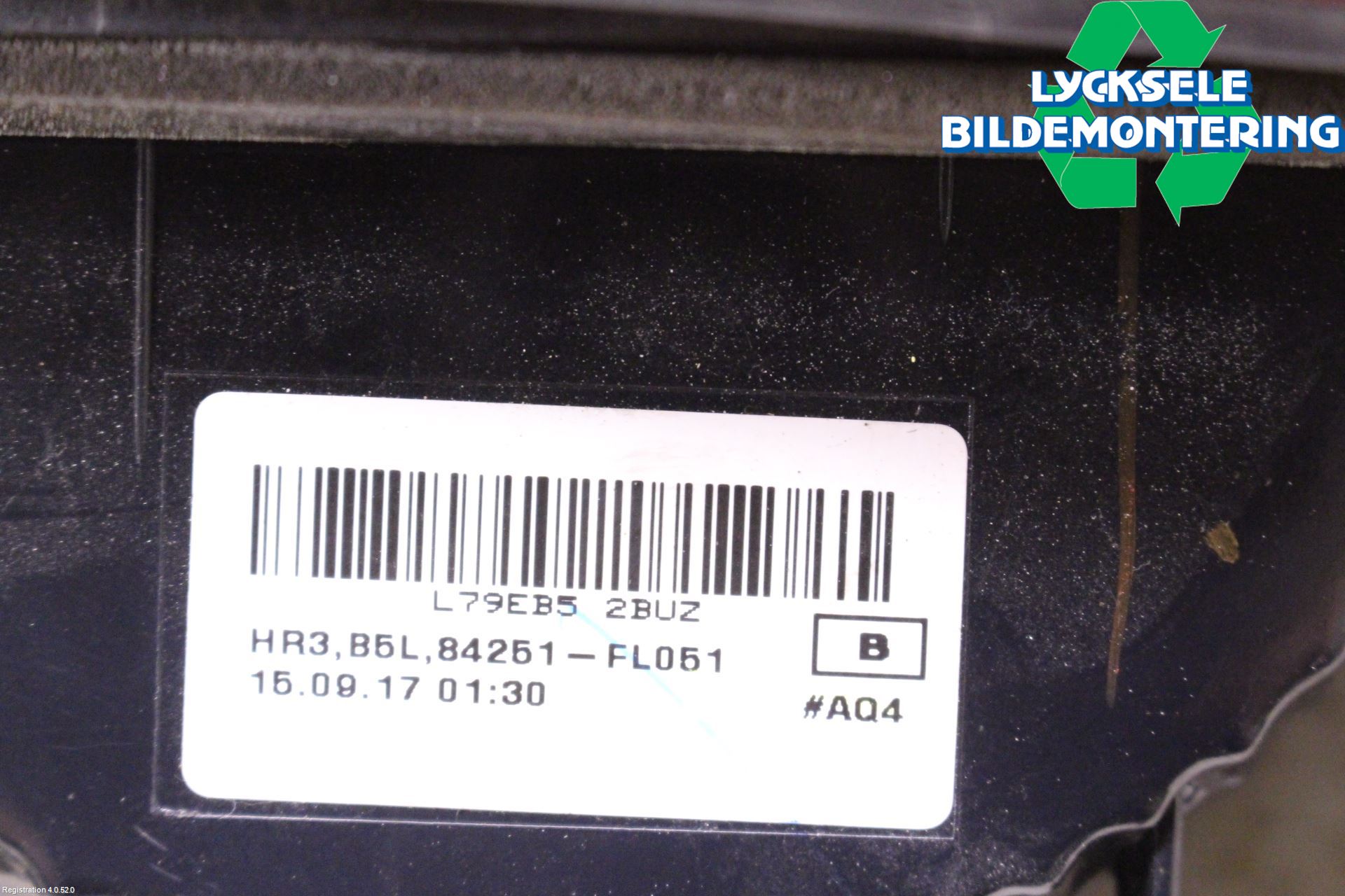 Subaru XV 18-22 Bakljus Lucka Vä