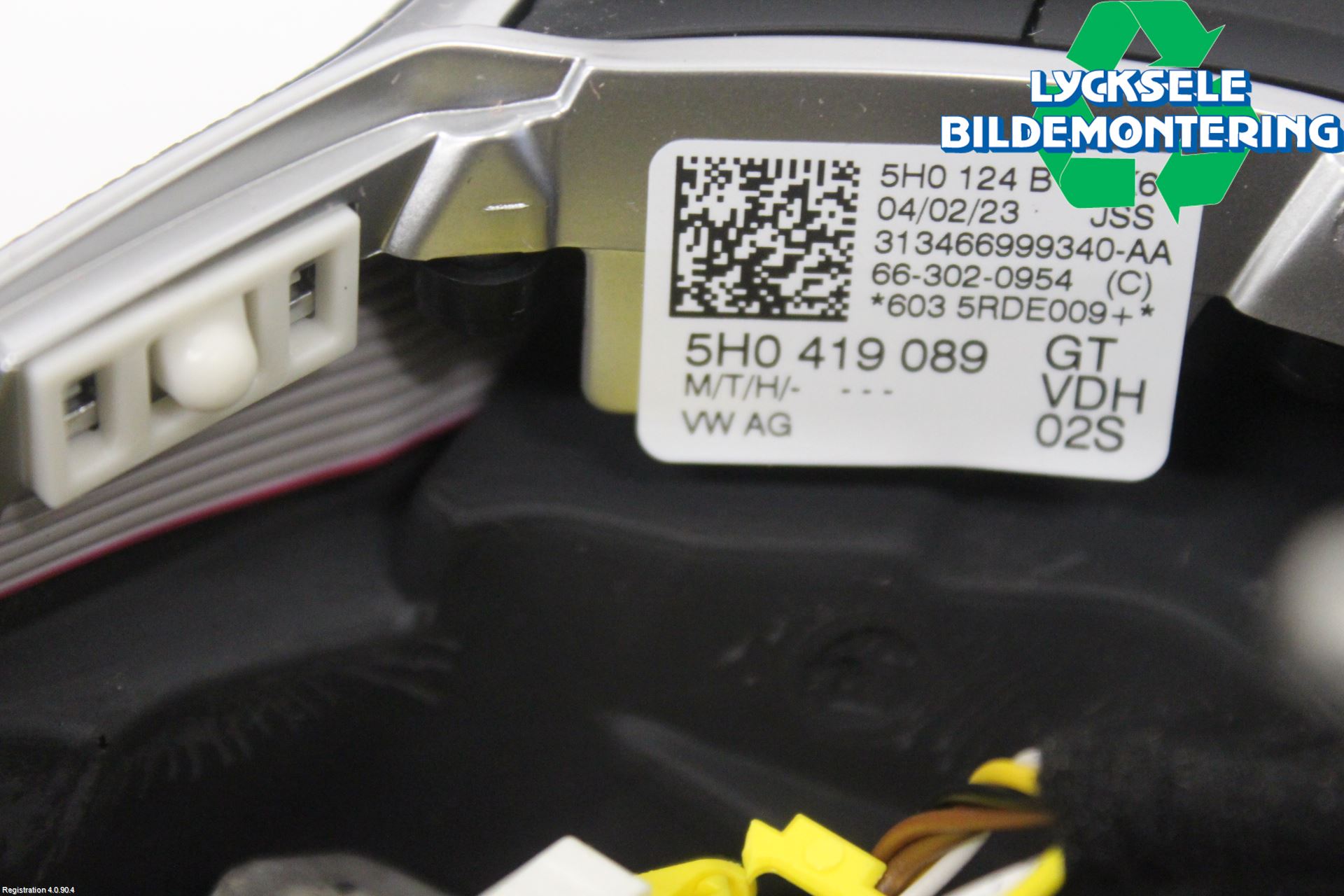 Volkswagen VW GOLF / E-GOLF VIII 20- Ratt