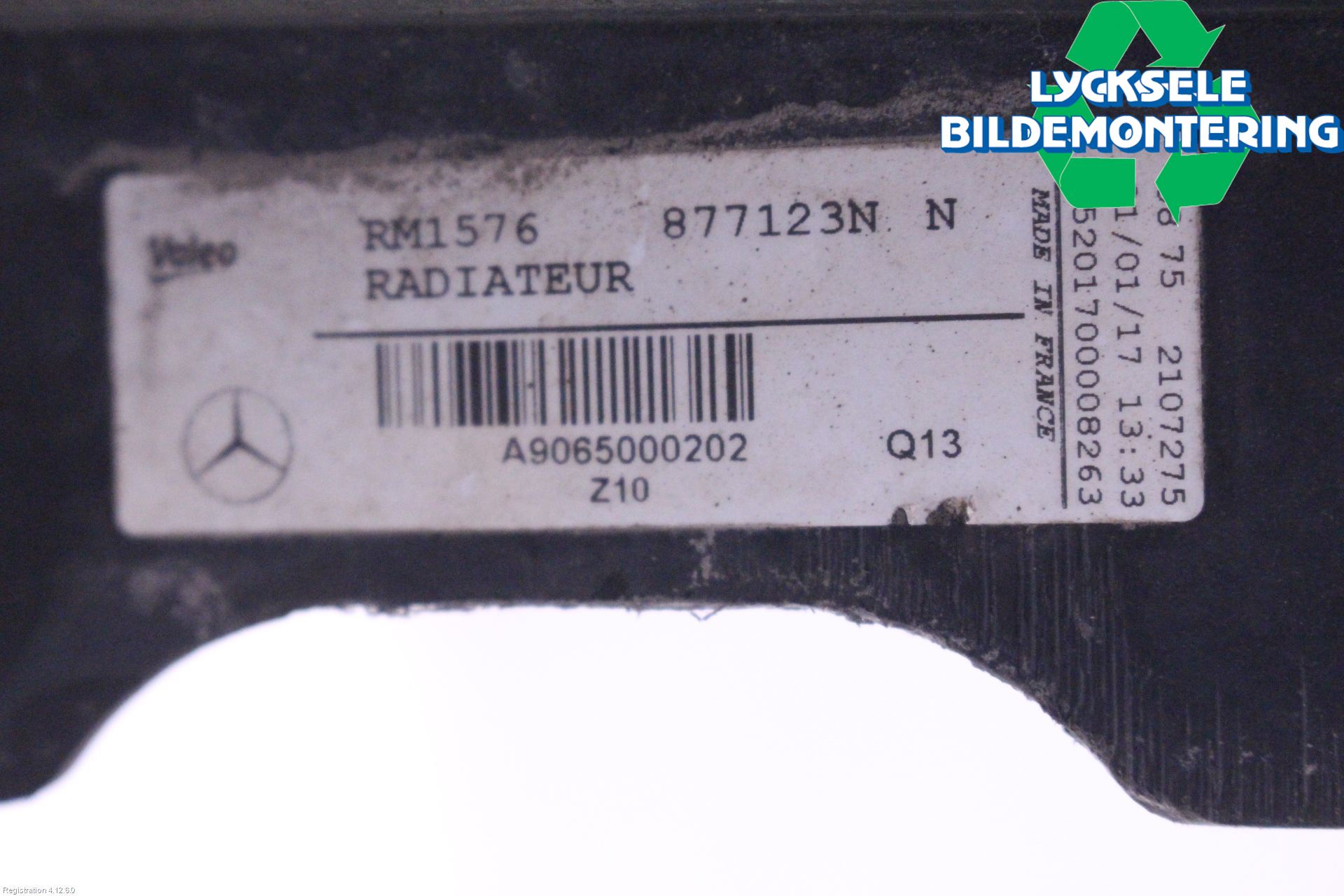 Mercedes-Benz MB SPRINTER (W906) 06-18 Kylare Aut