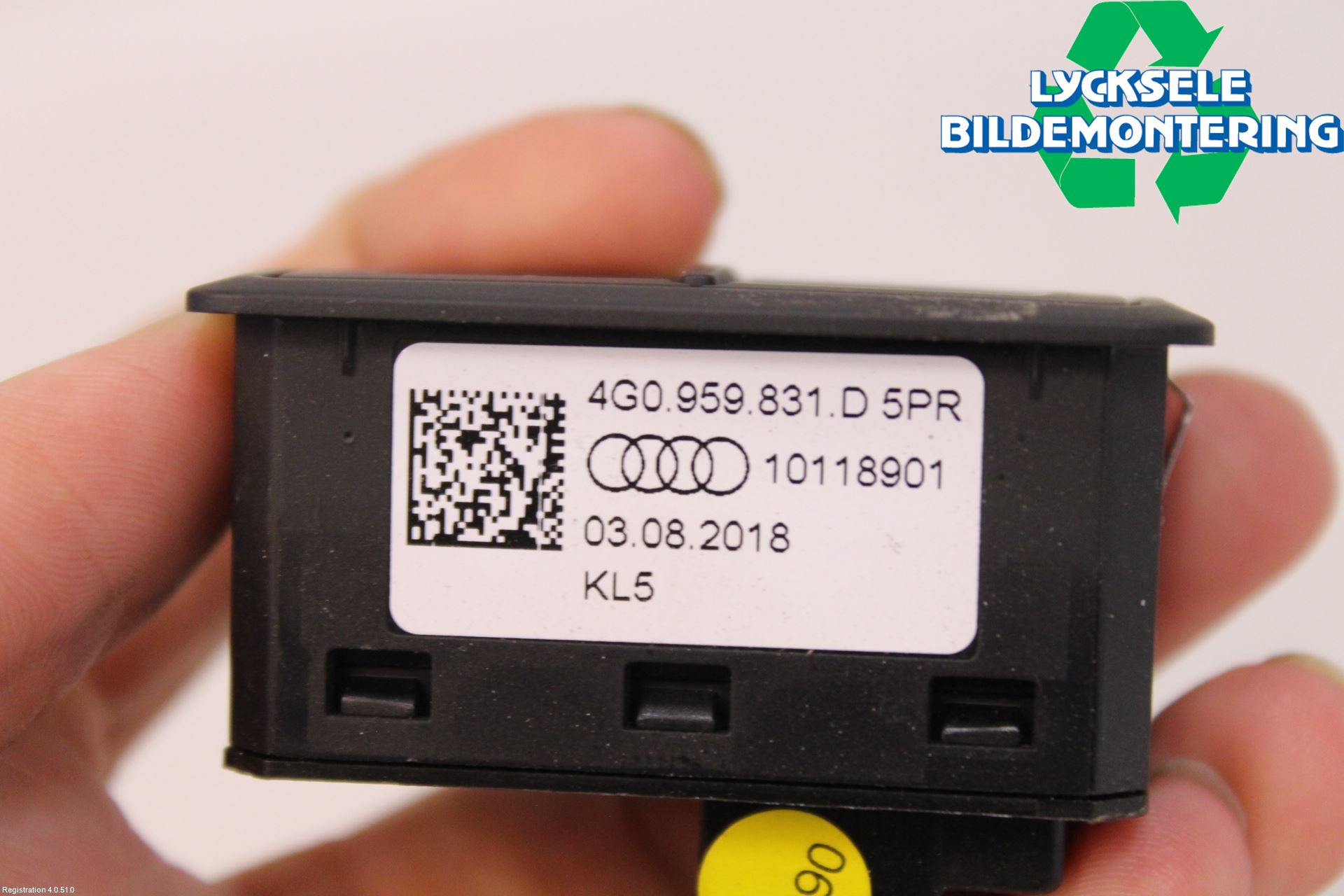 Audi Q8/SQ8 4M 19- Strömställare Baklucka