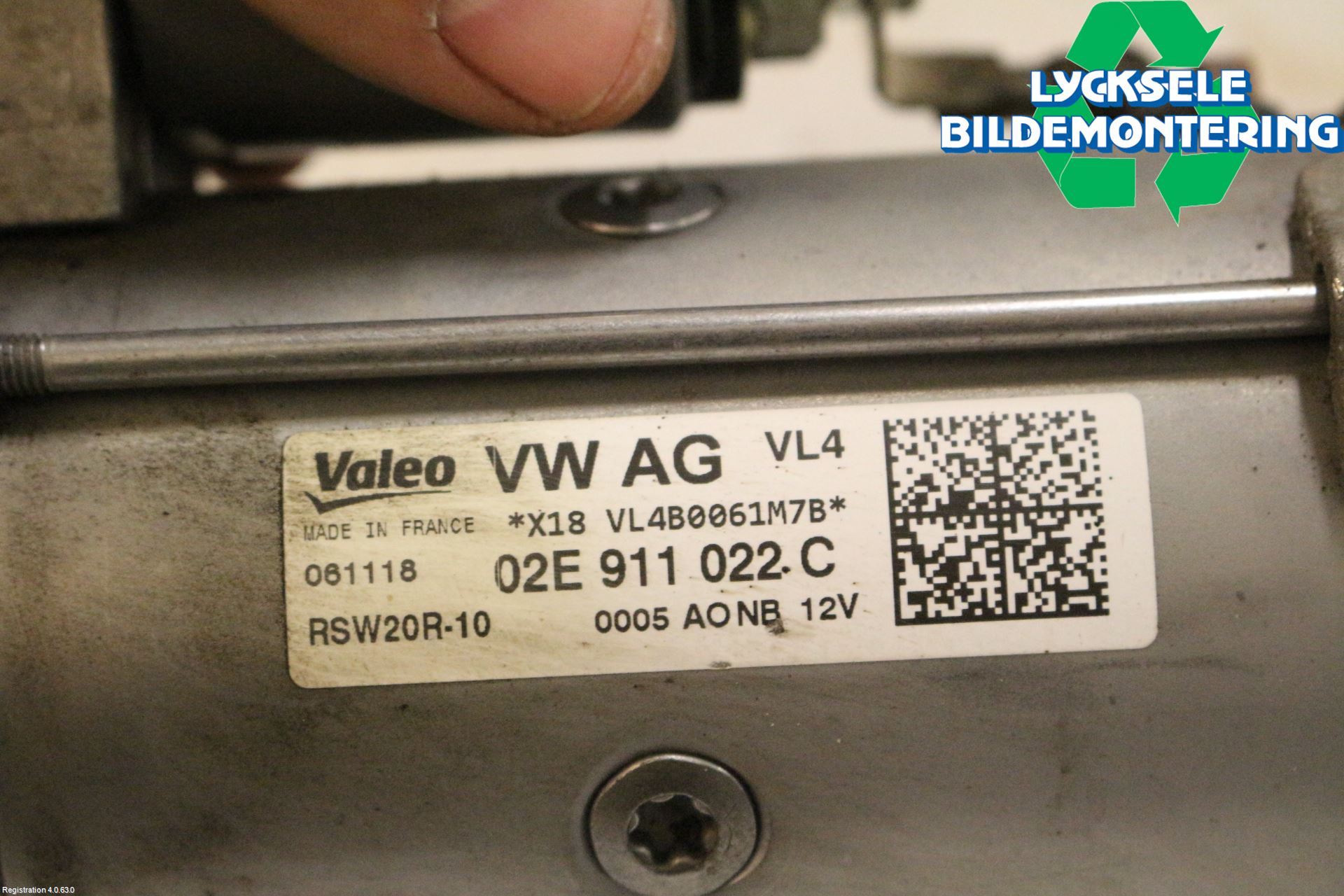 Volkswagen VW TIGUAN 16-24 Startmotor Diesel