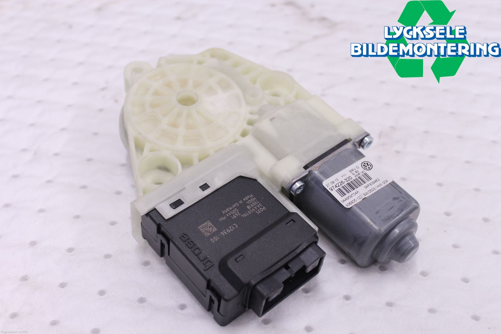 Volkswagen VW PASSAT 15-19 Fönsterhissmotor