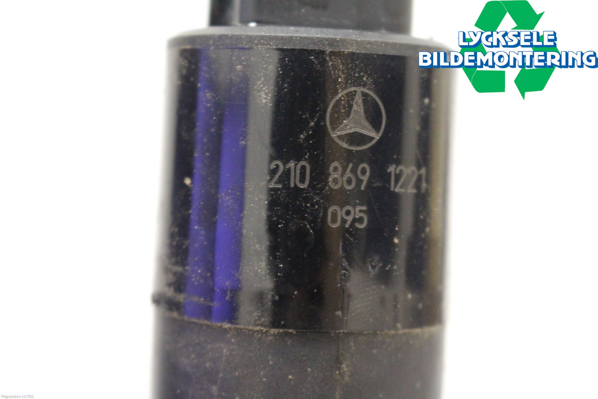 Mercedes-Benz MB C (203) 00-07 Spolarpump Högtryck
