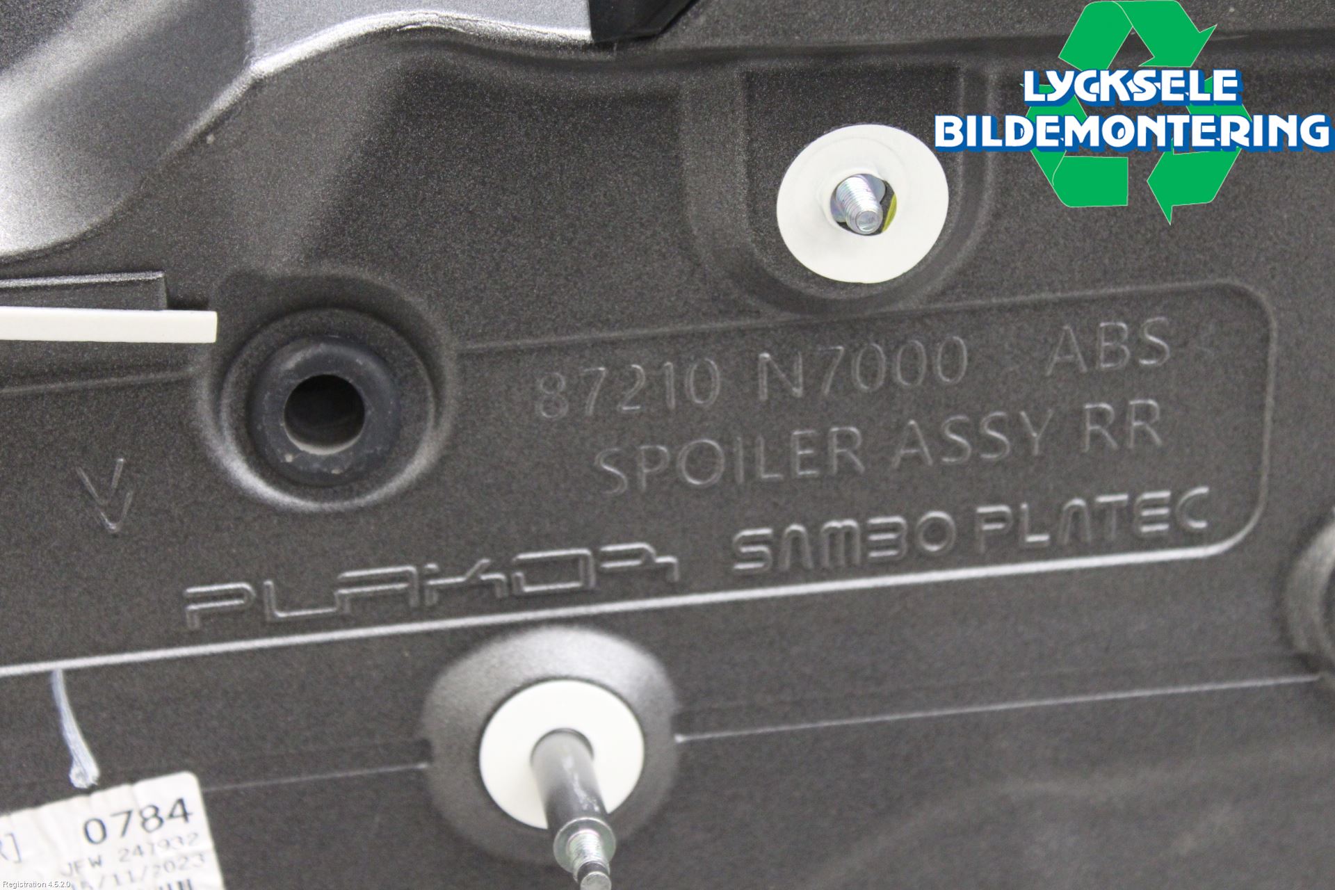 Hyundai TUCSON 05- Spoiler Baklucka