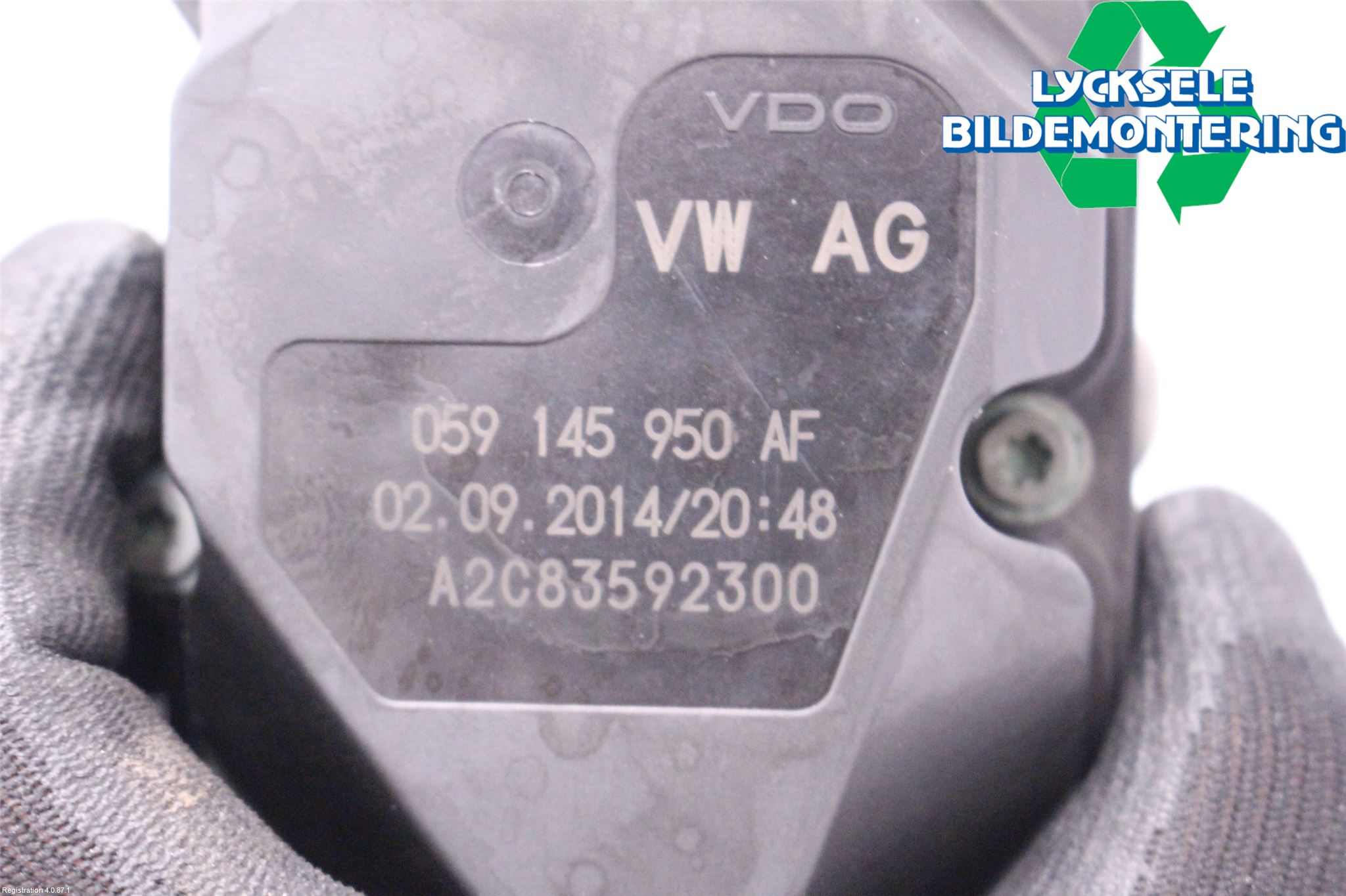 Audi Q7/SQ7 Injspjällhus