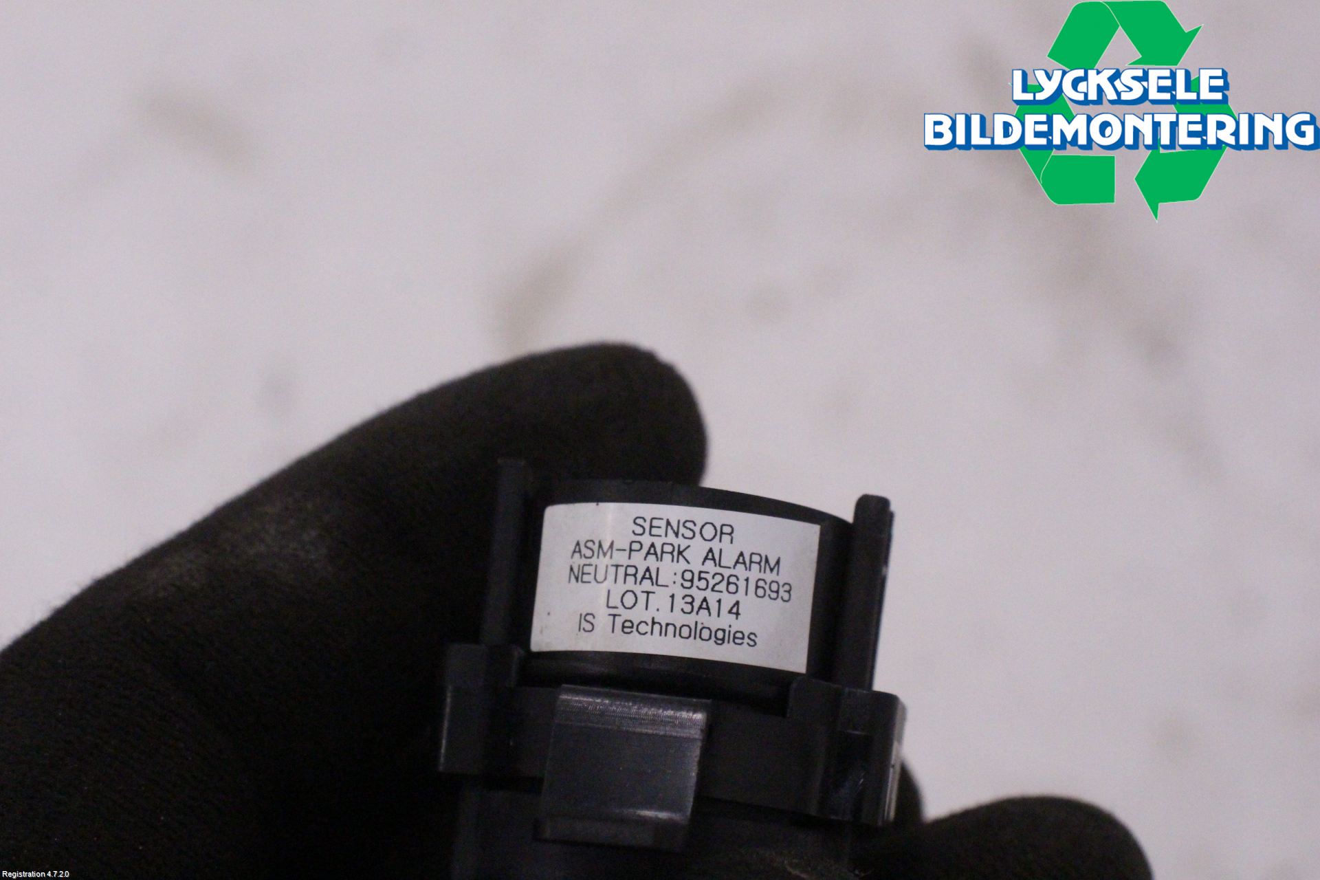 Chevrolet CAPTIVA Parkeringshjälp Frontsensor