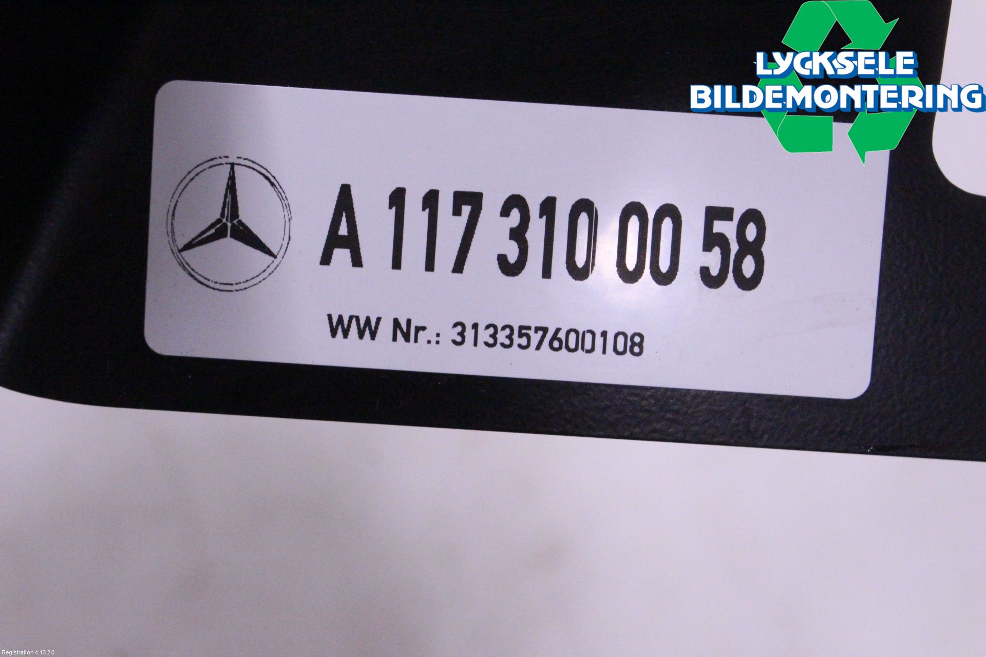 Mercedes-Benz MB CLA-KLASS (C117/X117) 13-19 Dragkrok