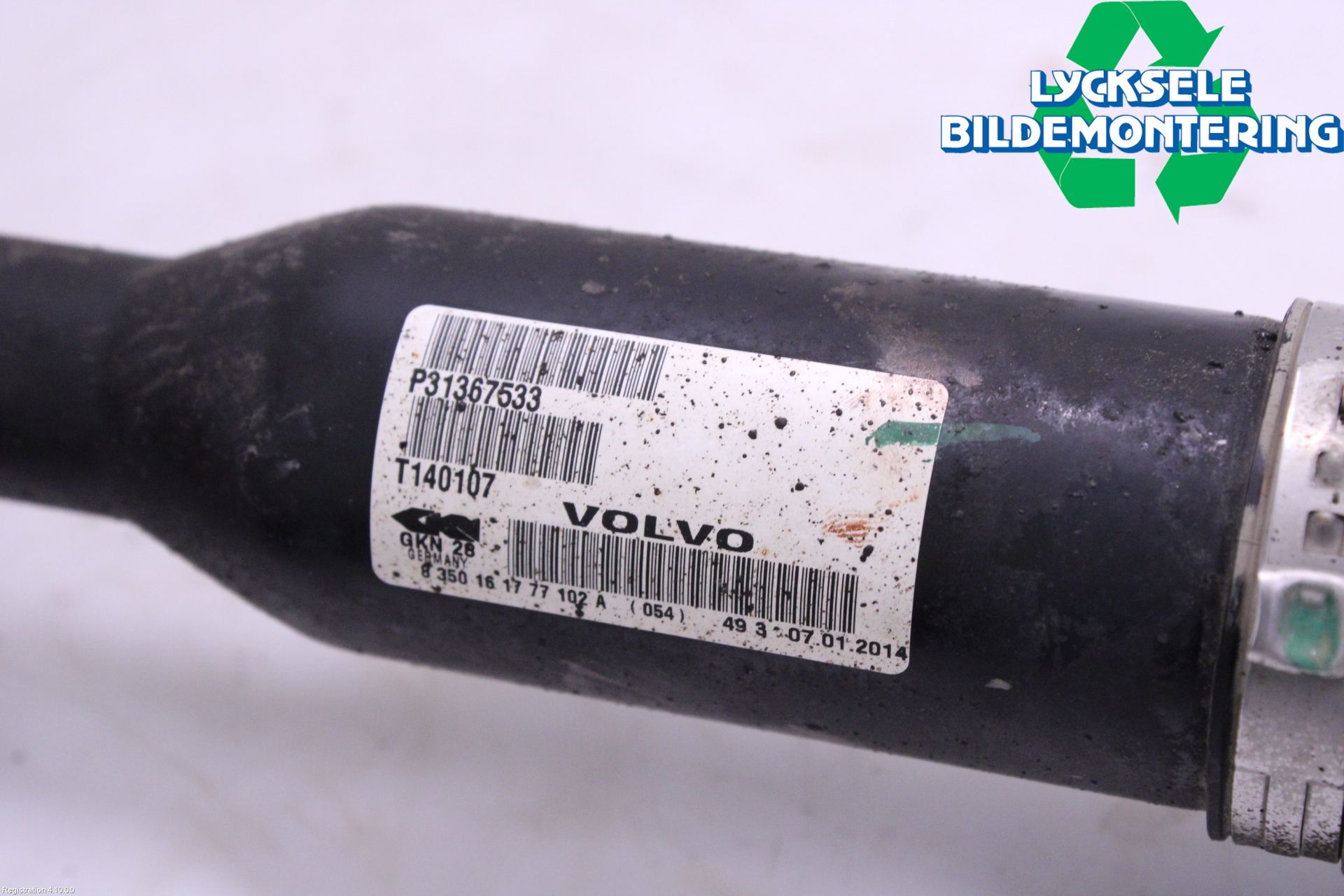 Volvo XC70 14-16 Drivaxel Fram Vänster