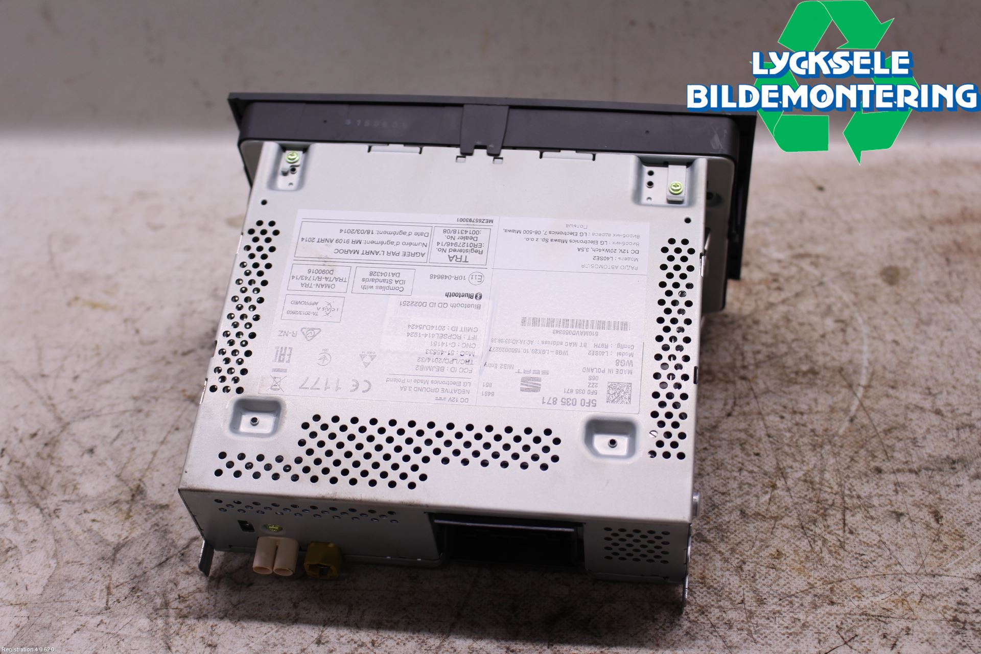 Seat IBIZA IV 08-16 Cd Radio - Multimediapanel