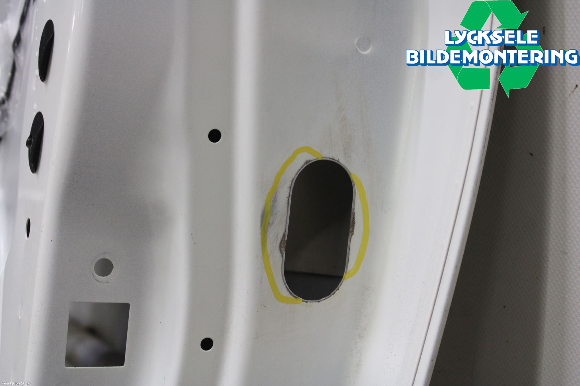 Fiat FULLBACK 16-19 Dörr Bak Vänster