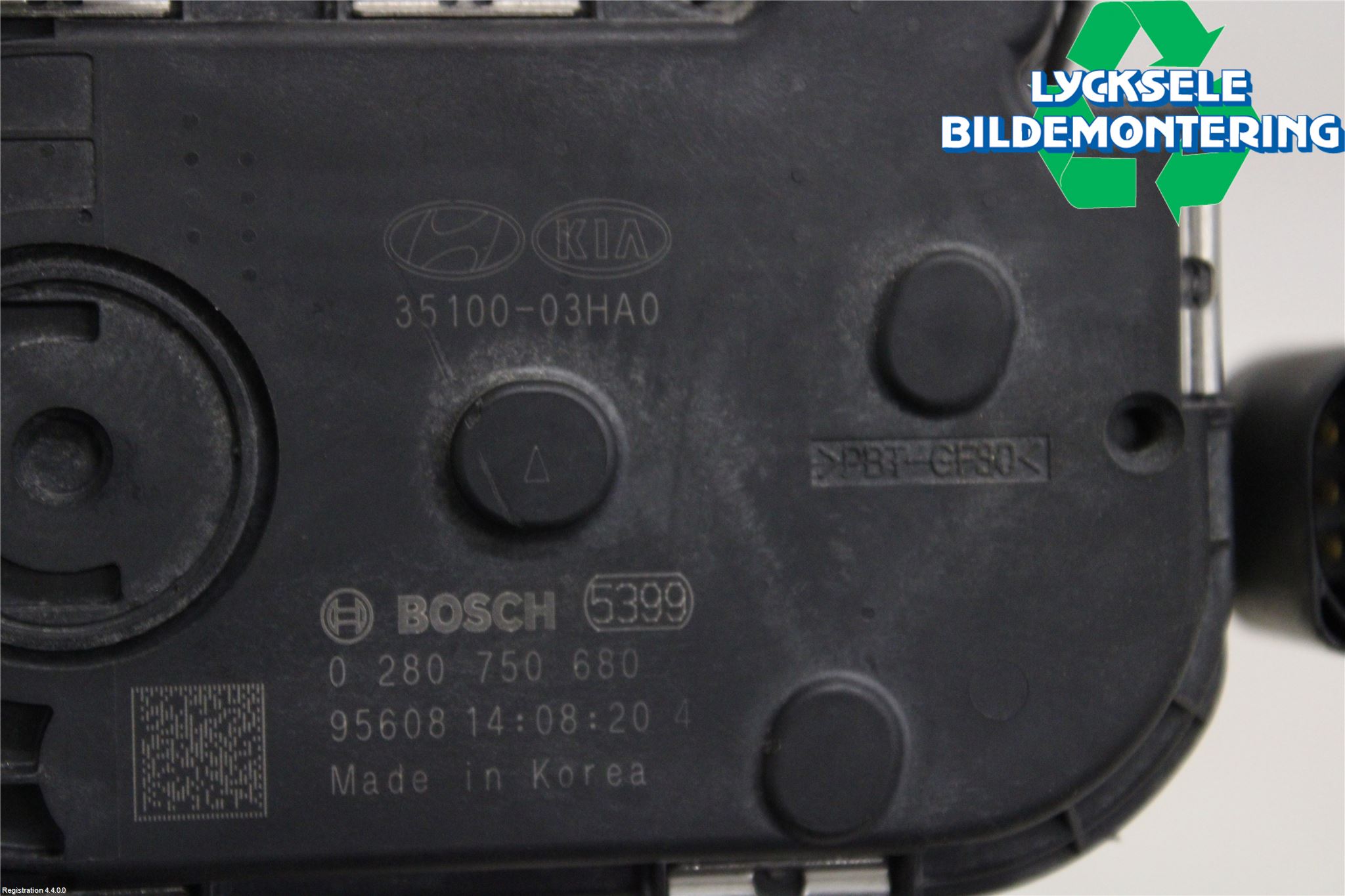 Hyundai IONIQ AE 17-22 Injspjällhus