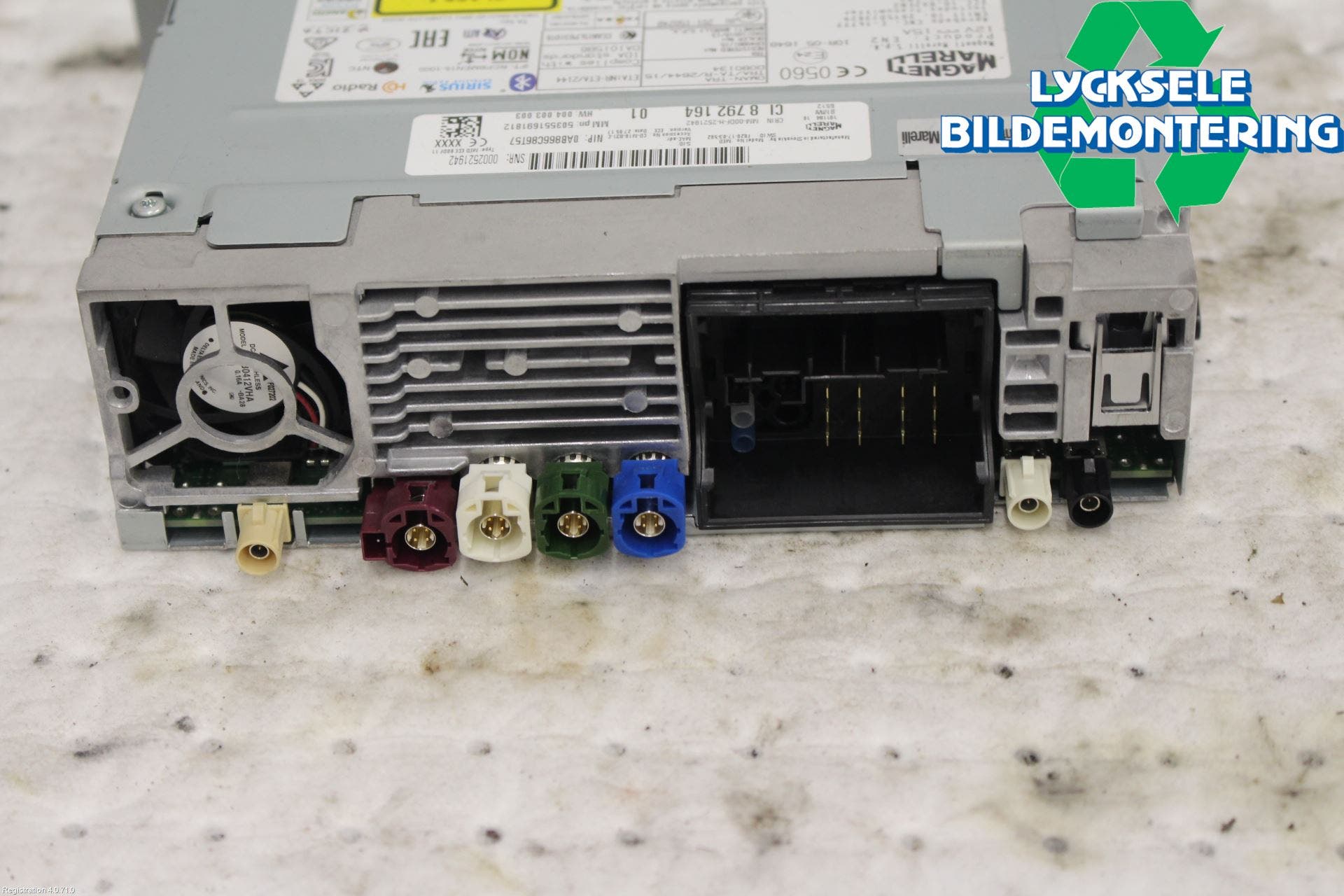 BMW 3 F30/F31/F80 12-19 Cd Radio - Multimediapanel