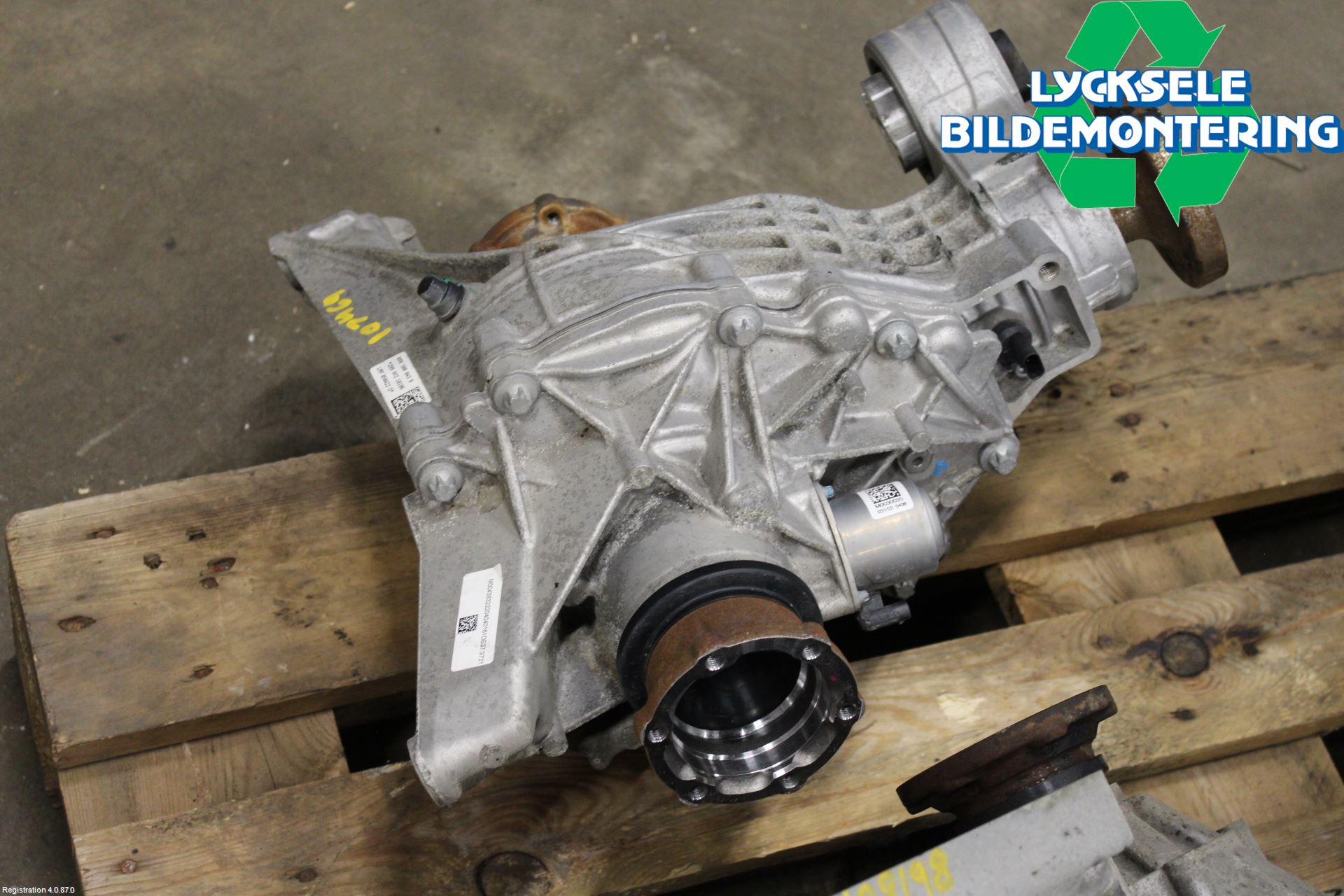 Audi A6 F2/C8 19- Bakväxel-Diff