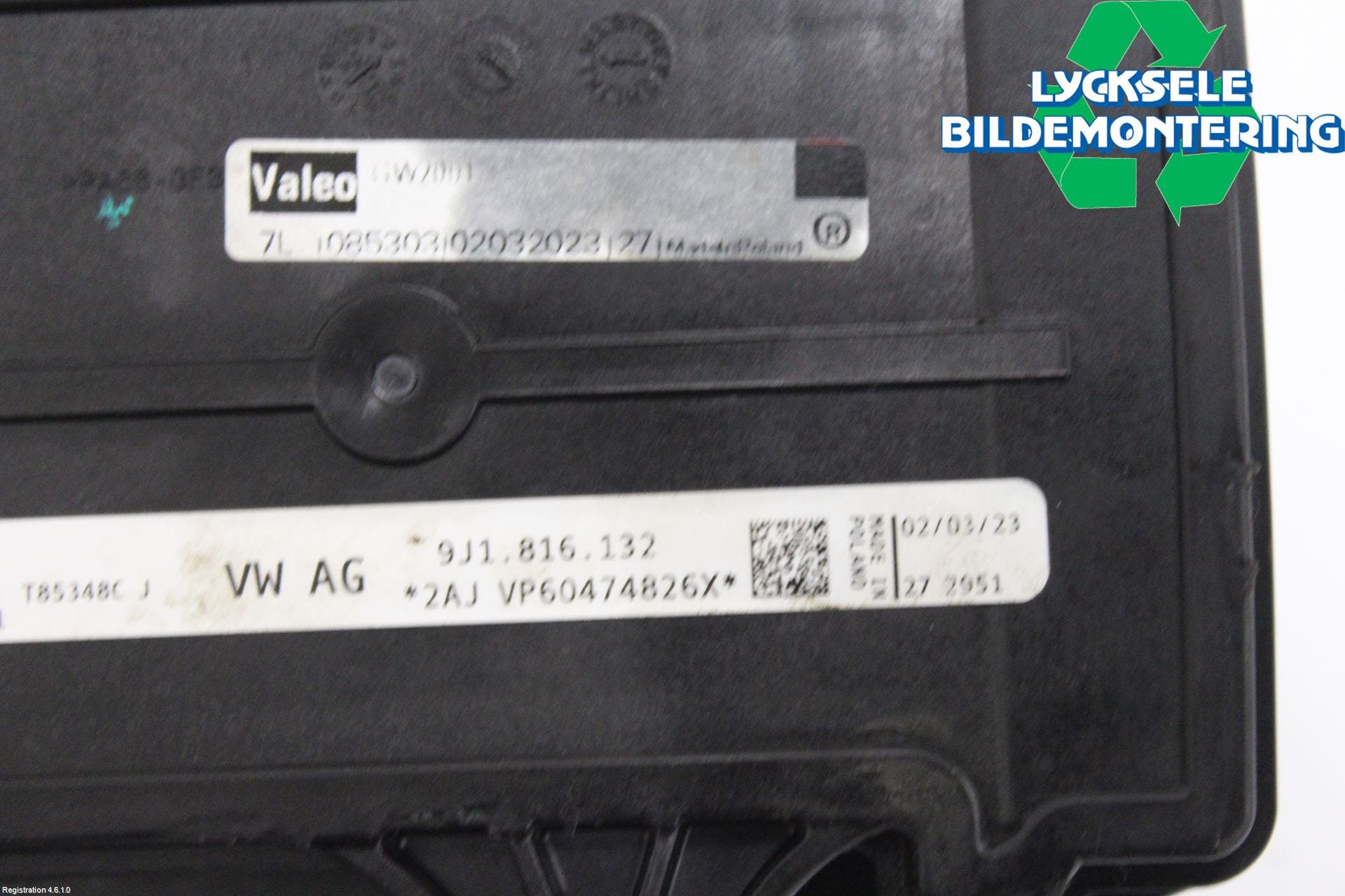 Volkswagen VW ID.3 21- Värmekammare-Växlare