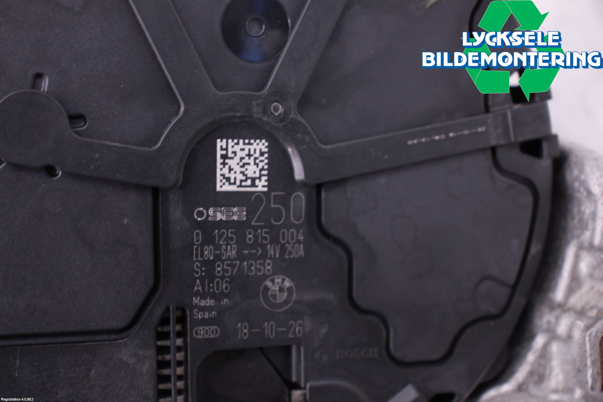 BMW X3 G01 18- Generator