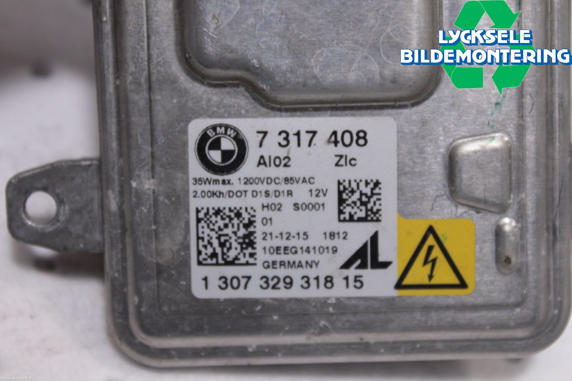 BMW X3 F25 10-17 Styrenhet Strålkastare