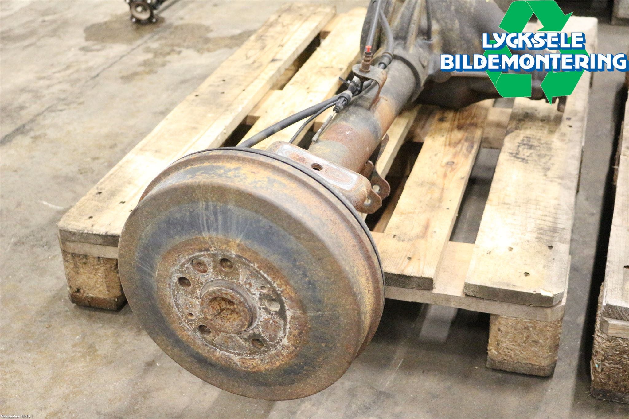 Volkswagen VW AMAROK 2H 10-22 Bakväxel-Diff