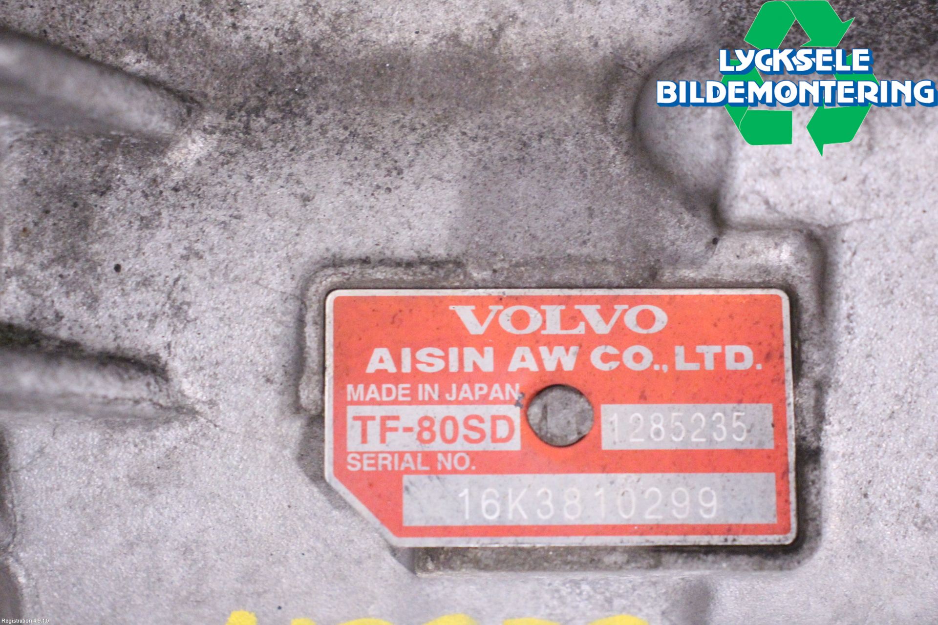 Volvo XC60 14-17 Växellåda Automat